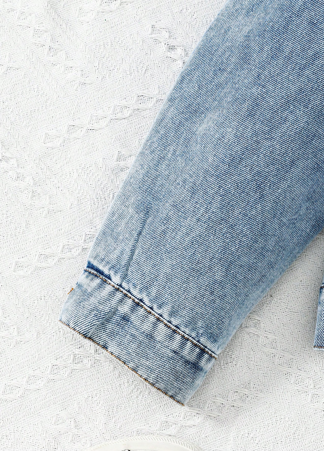 Блакитний демісезонний комплект (куртка, комбінезон) SHEIN