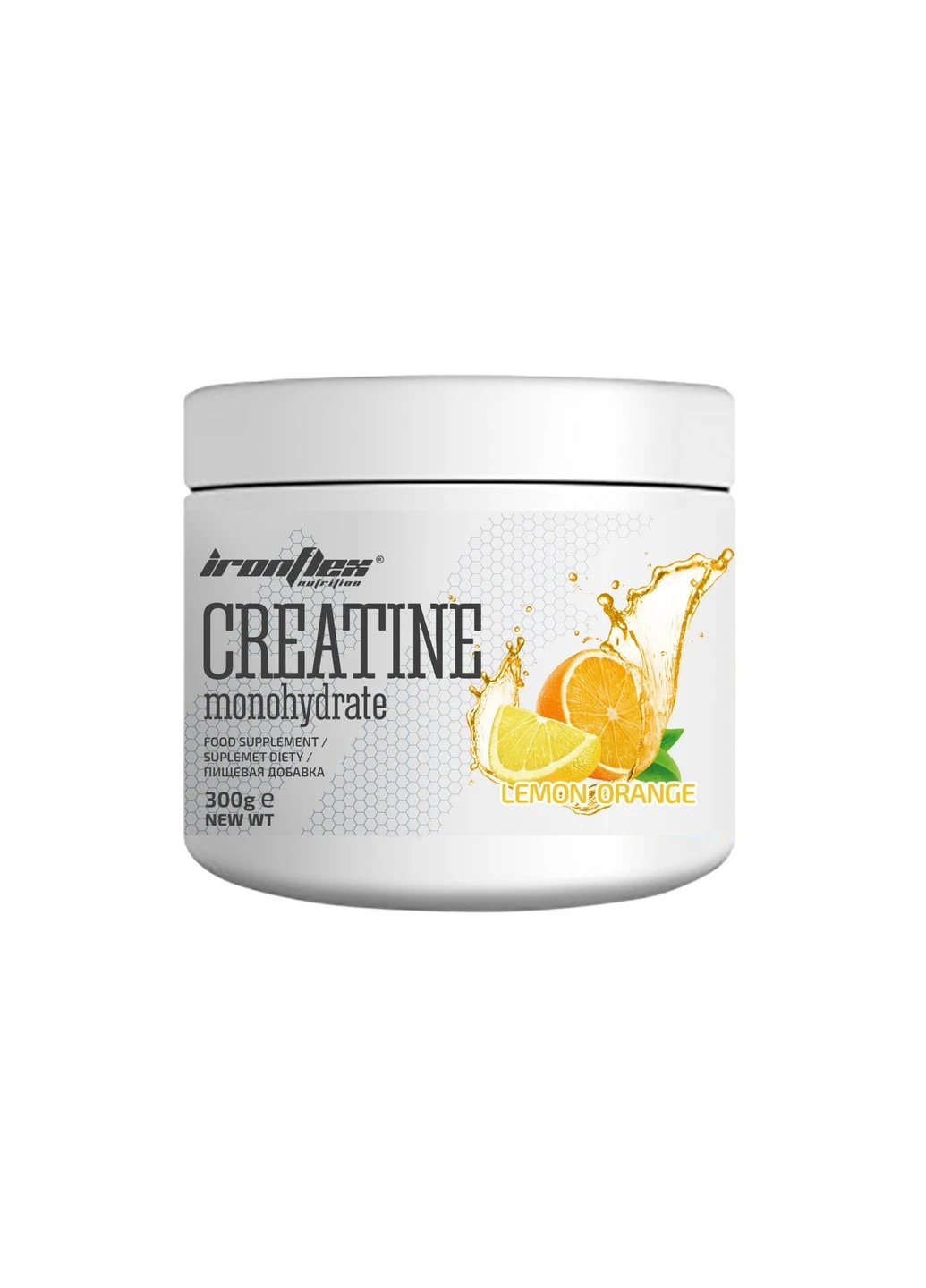 Креатин моногідрат Creatine monohydrate 300 грам Ківі-кактус Iron Flex (255279754)