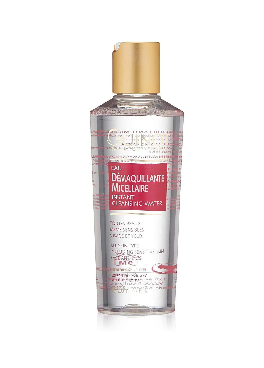 Міцелярна вода для зняття макіяжу 'Eau Démaquillante Micellaire 200 мл Guinot (251847786)