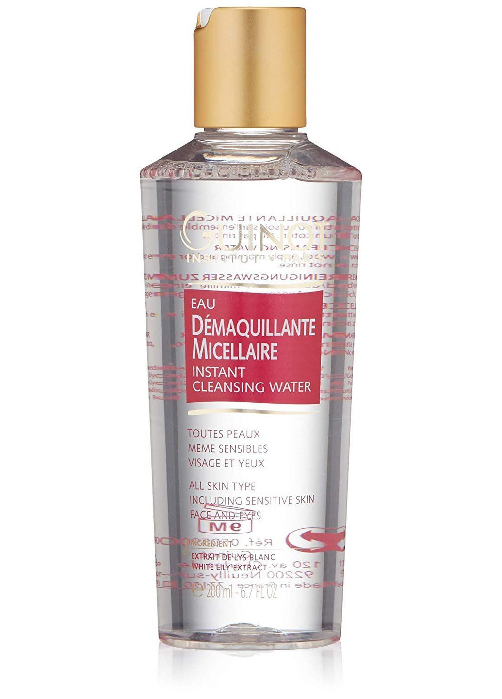 Міцелярна вода для зняття макіяжу 'Eau Démaquillante Micellaire 200 мл Guinot (251847786)