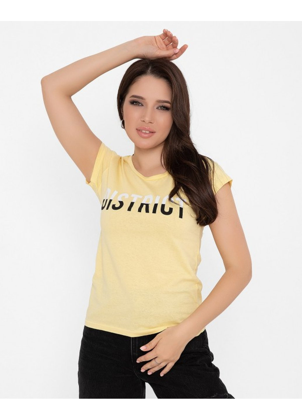Желтая демисезон футболка wn20-147 s жёлтый ISSA PLUS