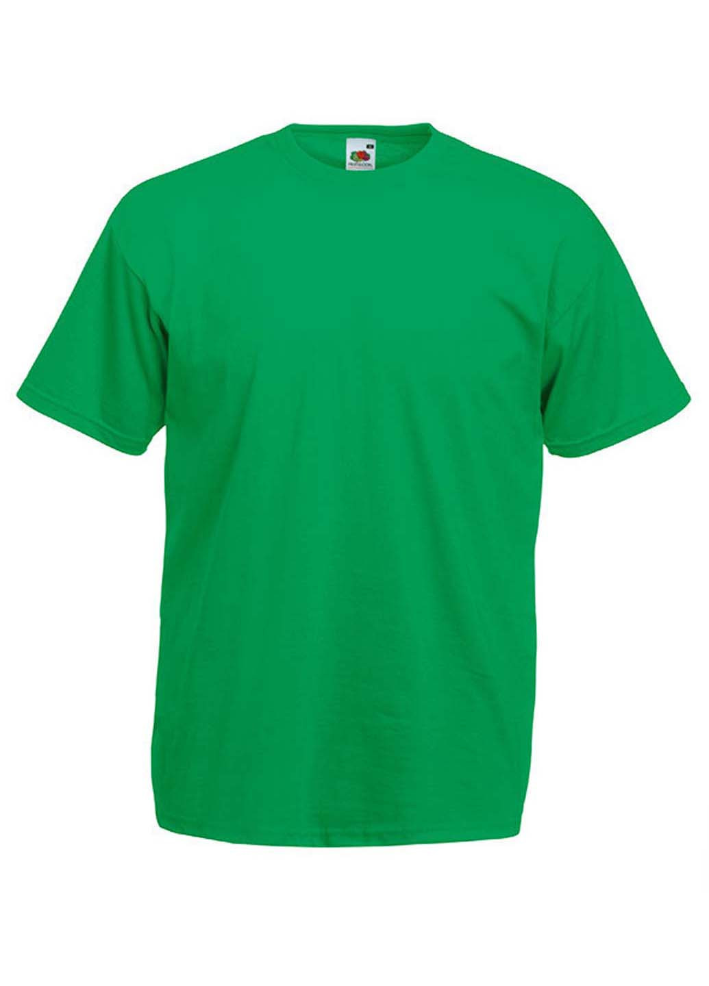 Зеленая футболка Fruit of the Loom
