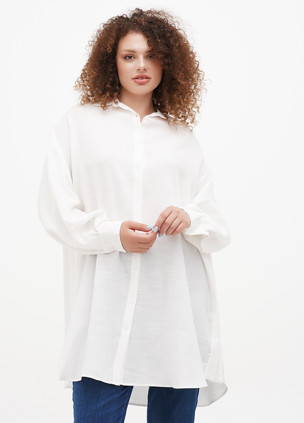 Молочна кежуал сукня сукня-сорочка Casalini однотонна