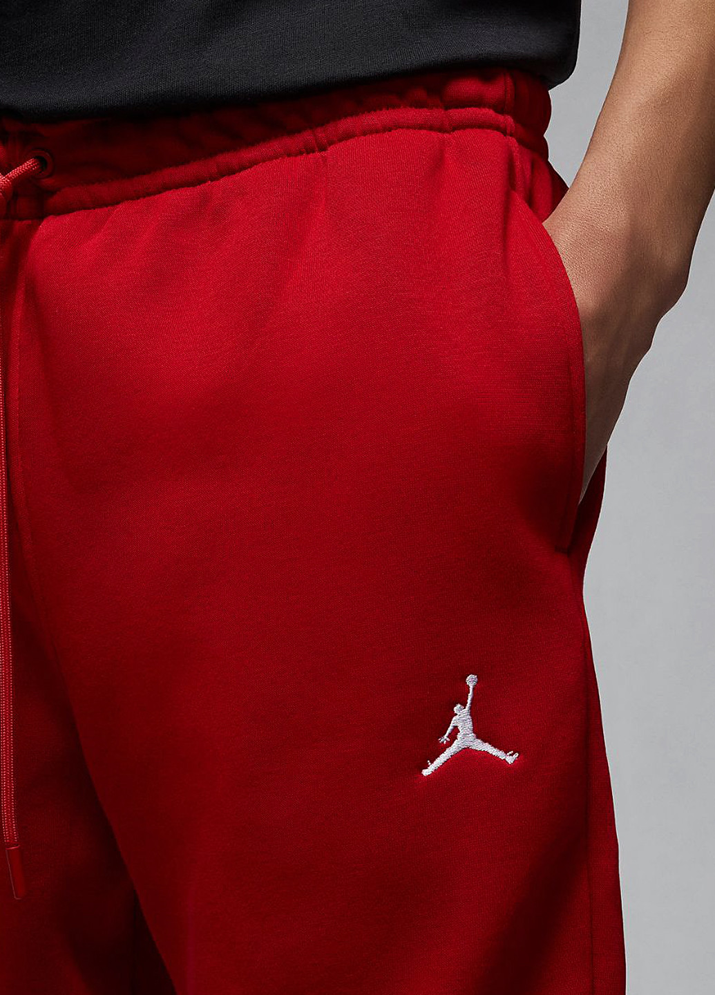 Красные спортивные демисезонные джоггеры брюки Jordan