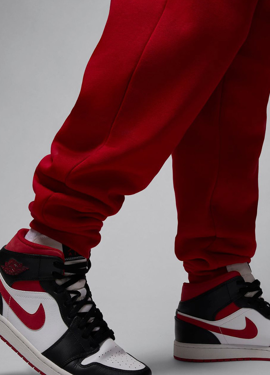 Красные спортивные демисезонные джоггеры брюки Jordan