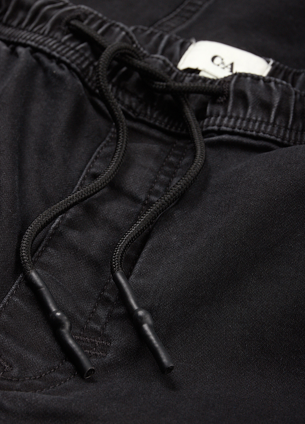 Темно-серые кэжуал демисезонные зауженные брюки C&A