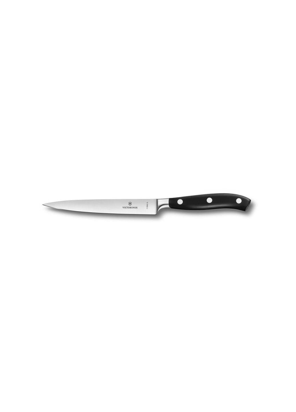 Набір ножів Grand Maitre Cutlery Block (7.7243.6) Victorinox чорний,