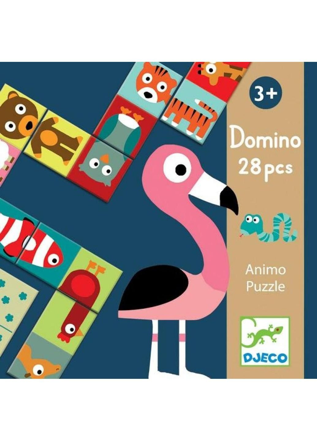 Настільна гра доміно Склади тварину Djeco (252249405)