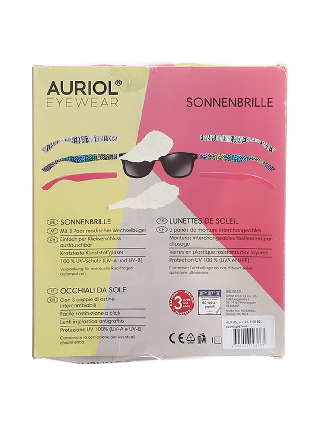 Солнцезащитные очки Auriol (97224055)