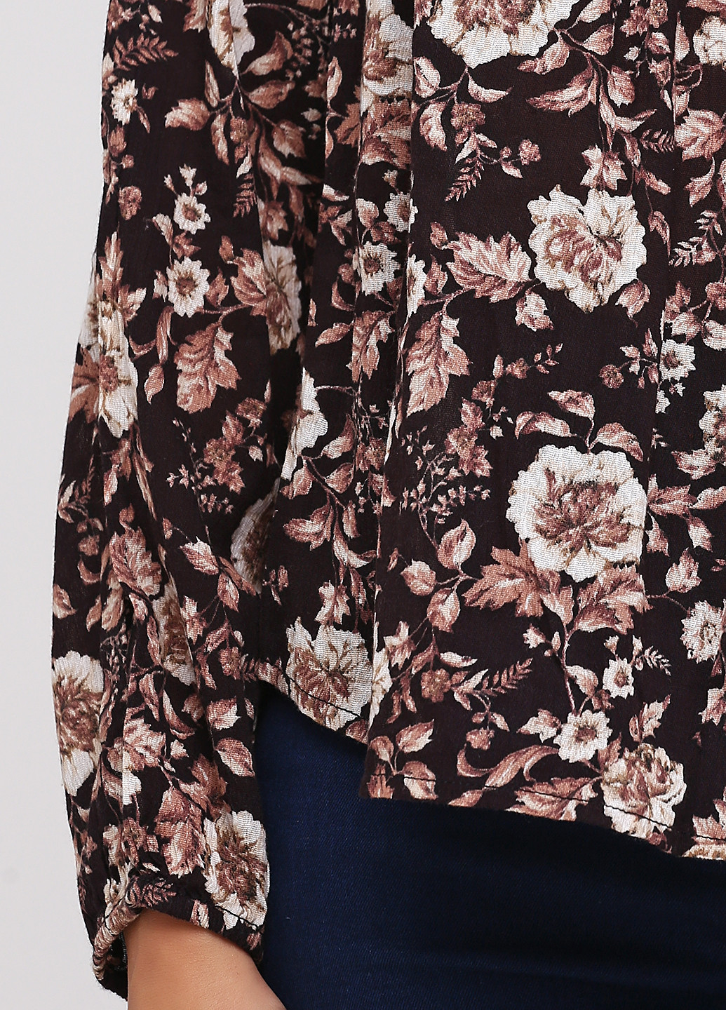 Темно-коричнева демісезонна блуза Ralph Lauren
