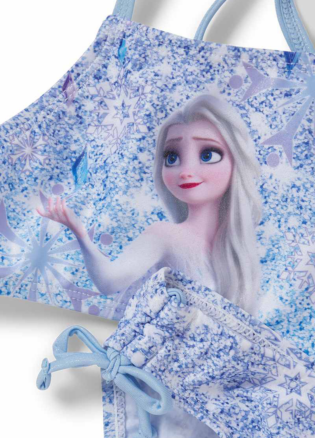 Блакитний літній купальник (топ, трусики) топ, роздільний C&A