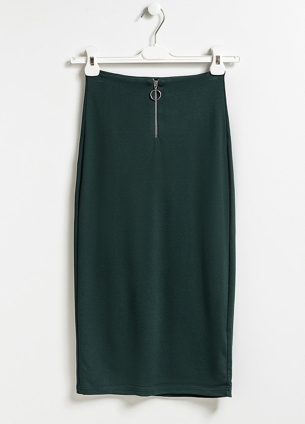 Темно-зеленая кэжуал юбка befree