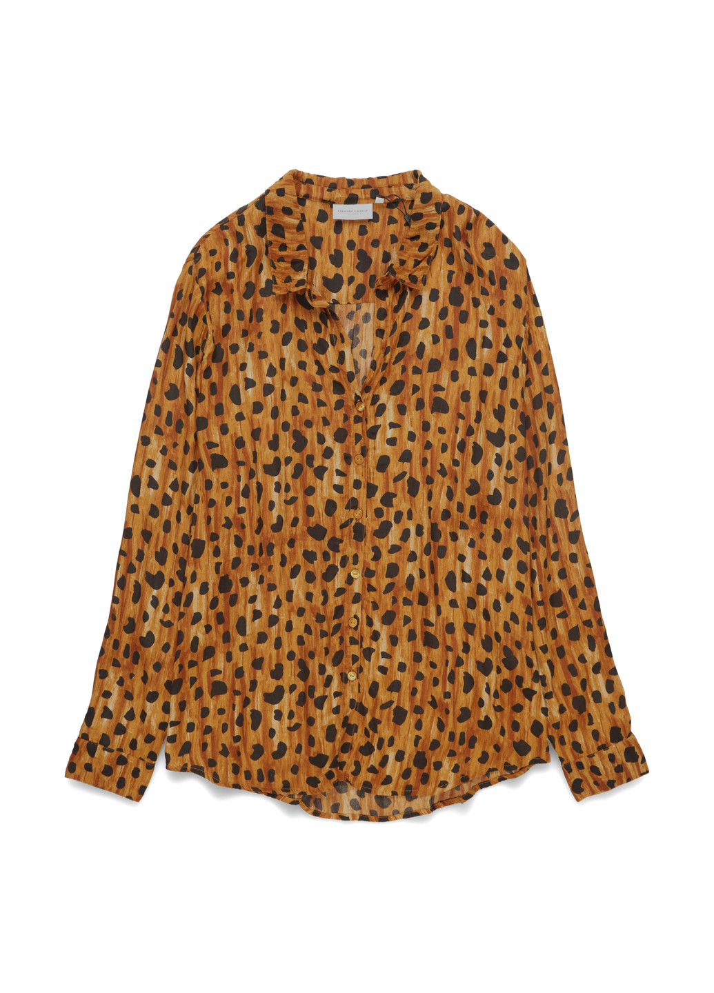 Коричневая блуза Fabienne Chapot