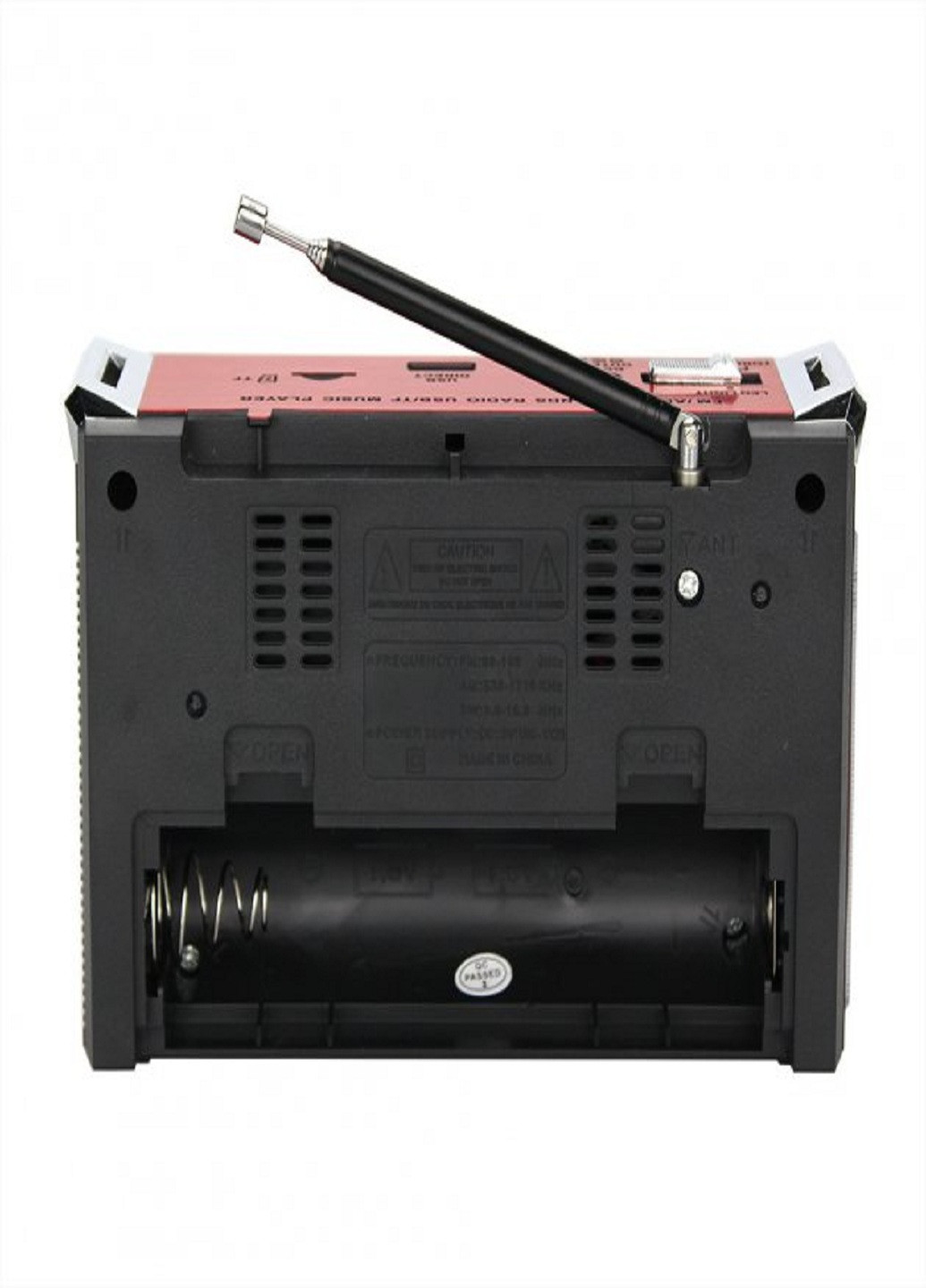Радиоприемник RX-381 USB+SD Красный Golon (253587849)
