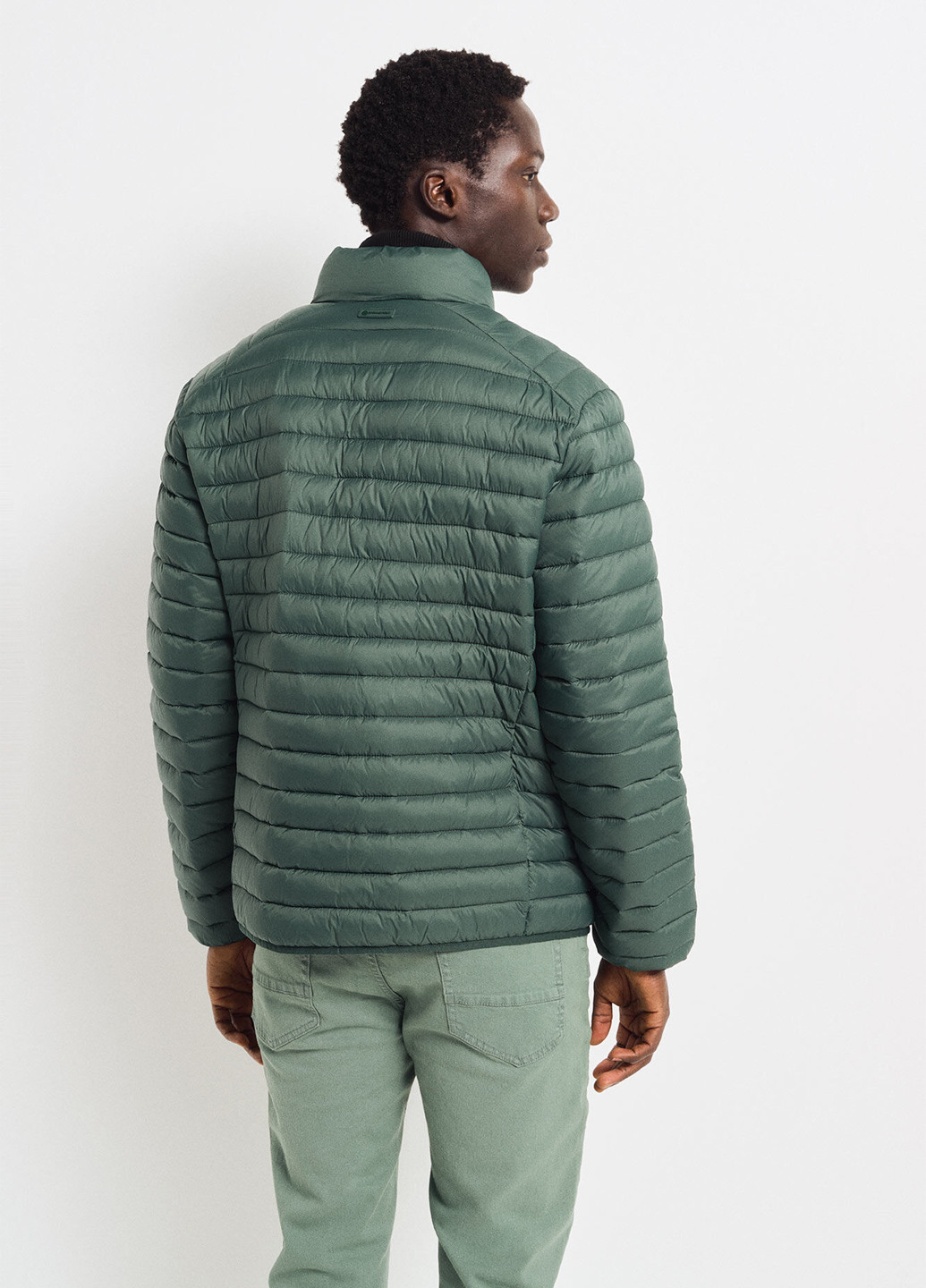 Зеленая демисезонная куртка Springfield