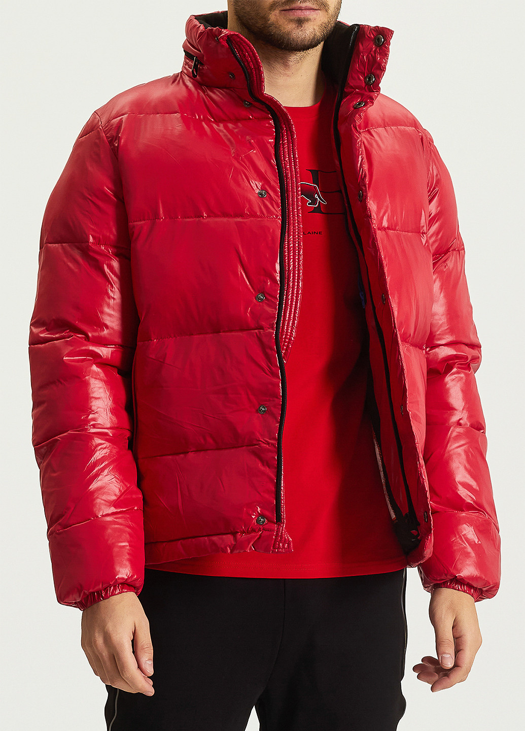 Червона зимня куртка Fred Mello