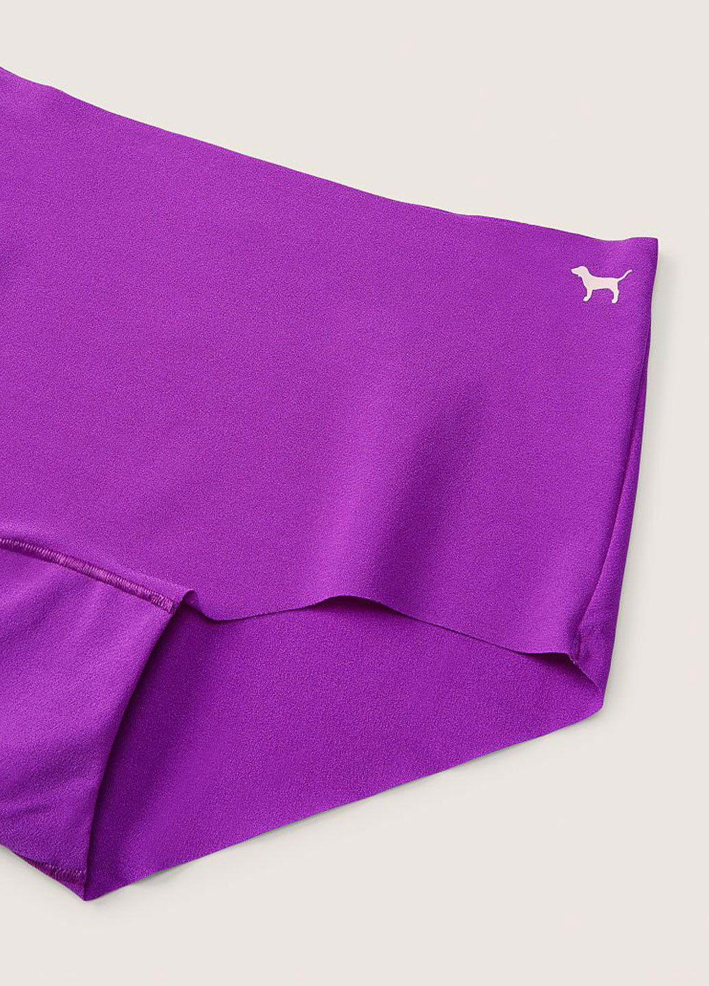 Трусики Victoria's Secret слип рисунки фиолетовые домашние полиамид, трикотаж