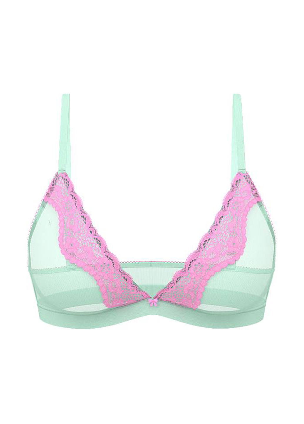 Бирюзовый демисезонный комплект (бюстгальтер, трусики) Victoria's Secret