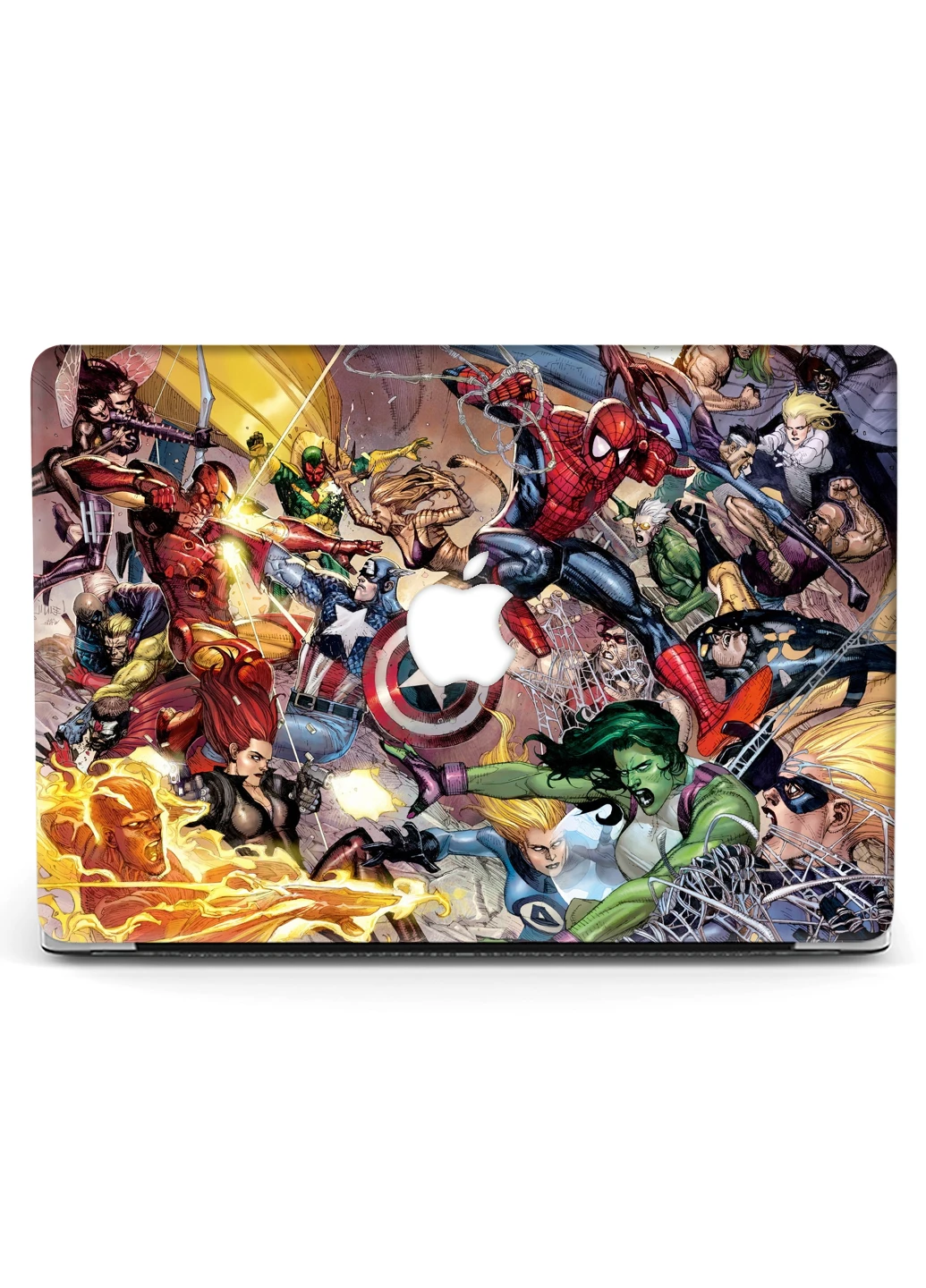 Чехол пластиковый для Apple MacBook Pro 16 A2141 Мстители (The Avengers) (9494-1564) MobiPrint (218347927)