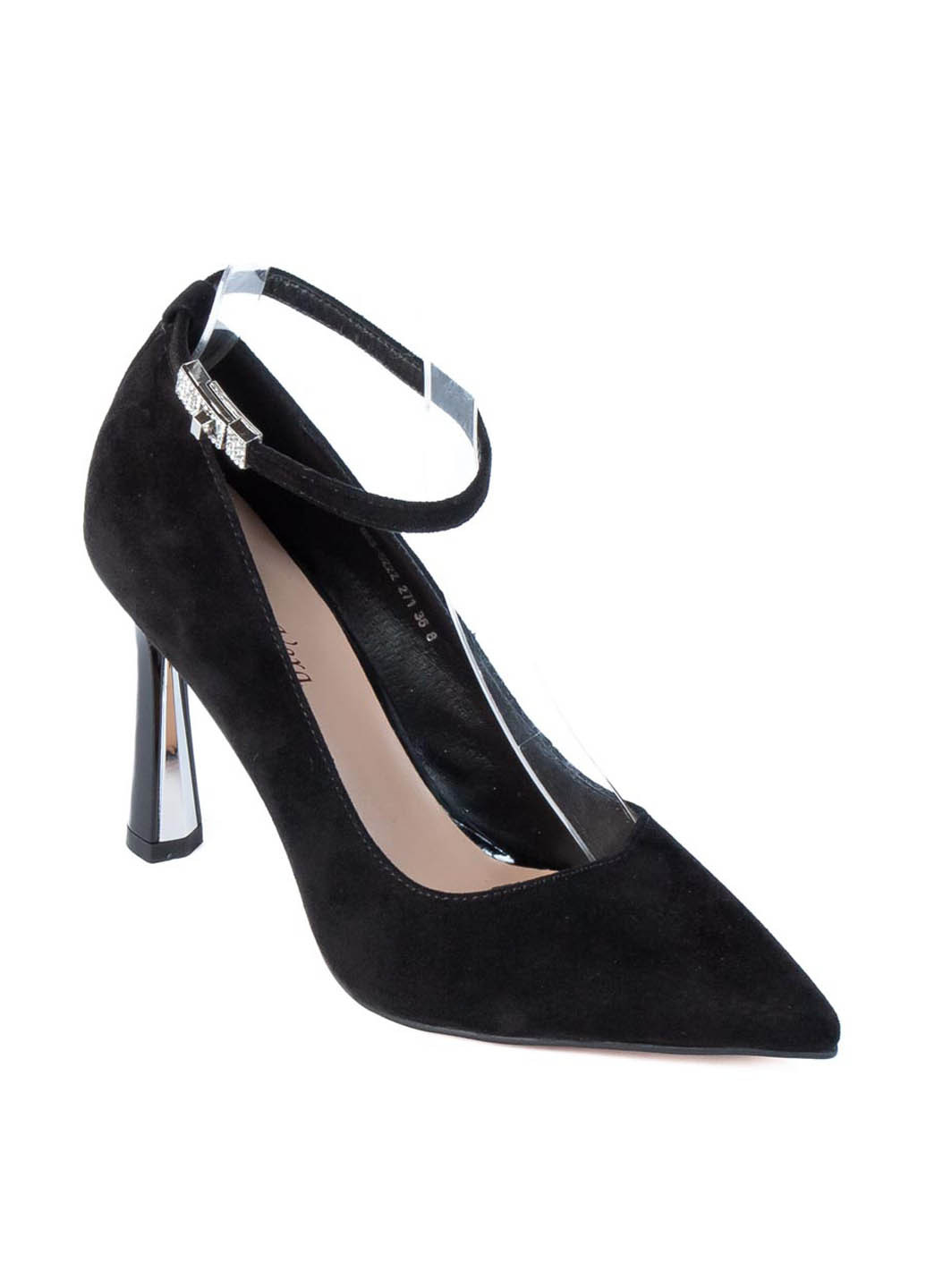 Angelo Vera Туфли лодочки черный з натуральная замша, китай — демисезон (363453282)