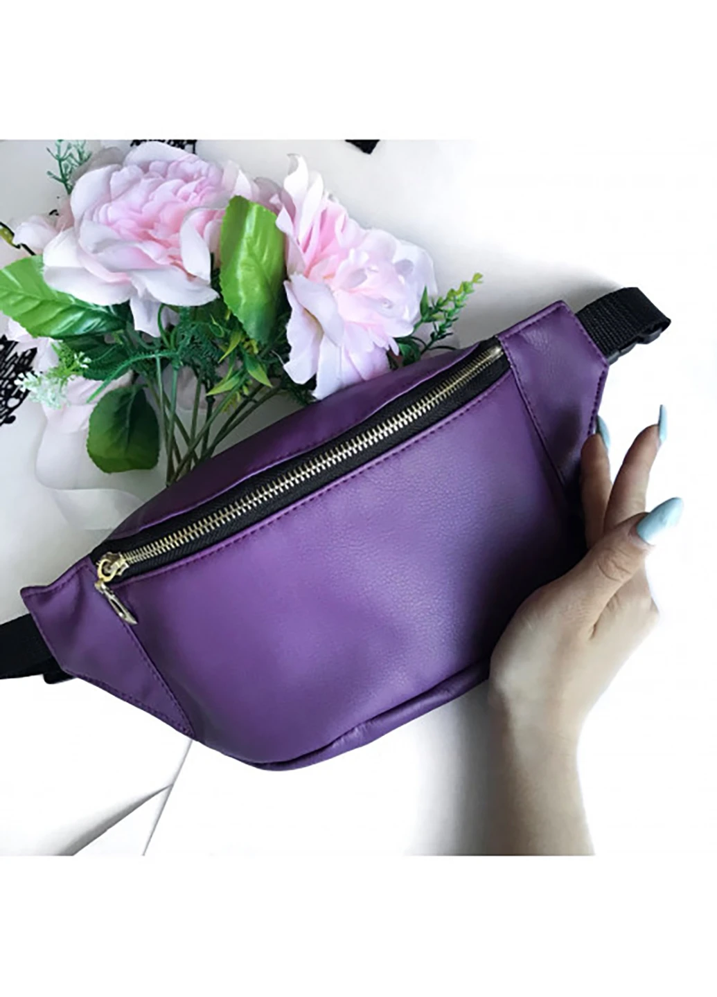 Женская сумка на пояс (бананка) 31х12х5 см Sambag (252132721)