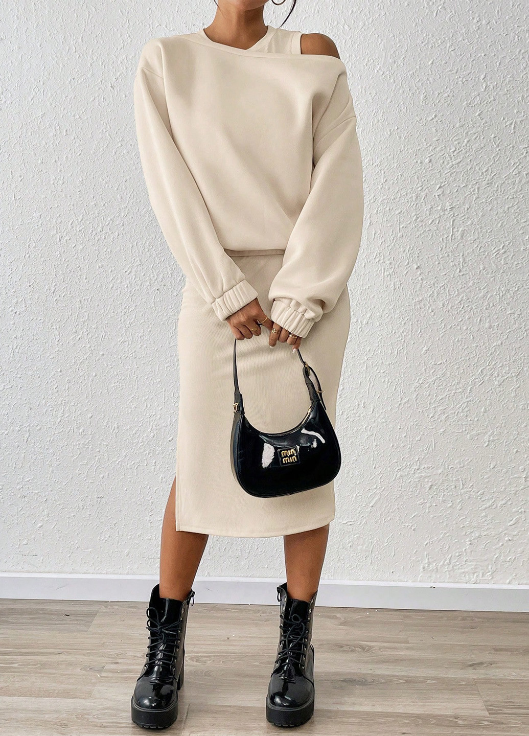 Костюм (свитшот, юбка) SHEIN (342063917)