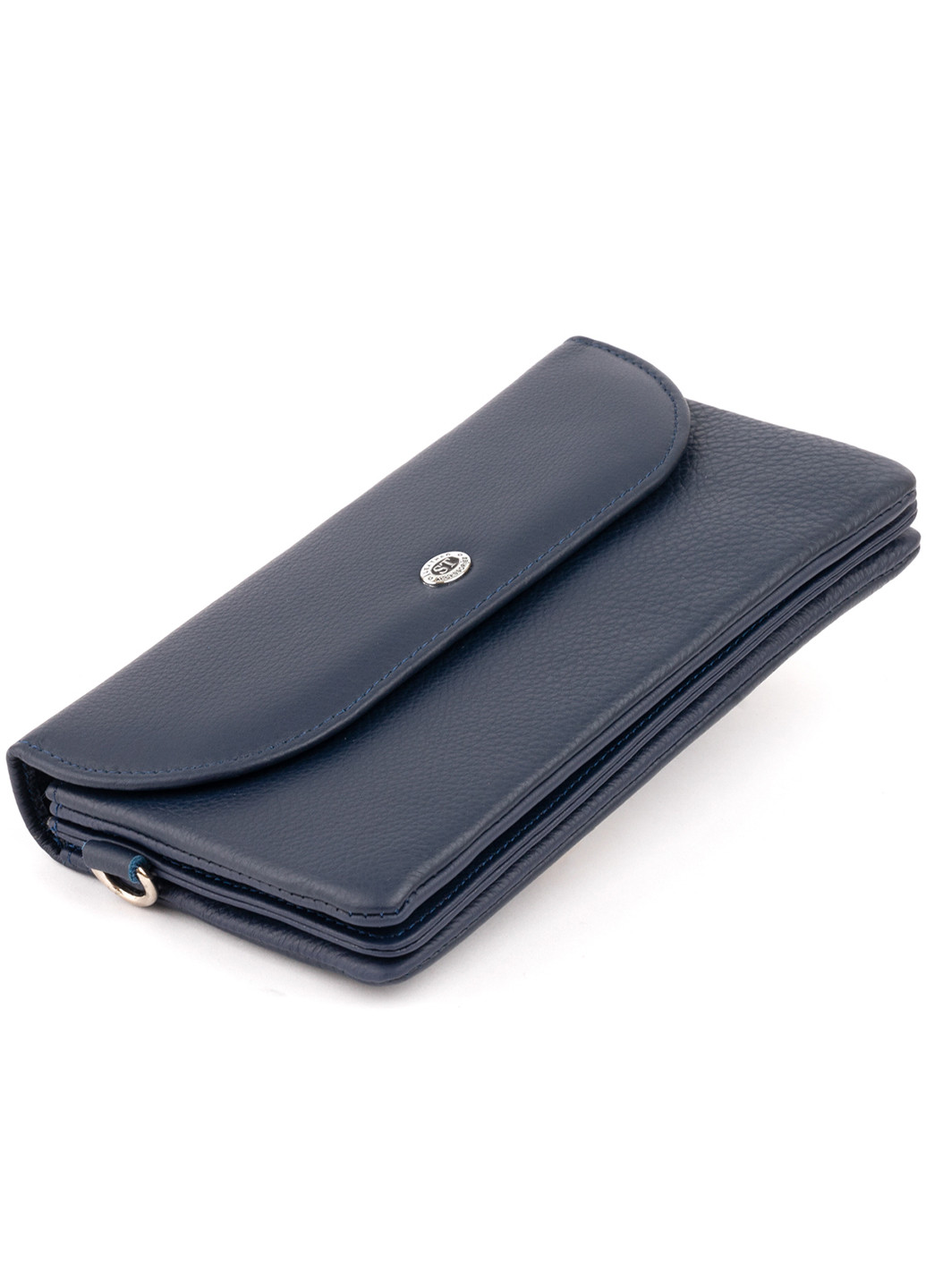 Женский кожаный кошелек-клатч 19х9,5х2,5 см st leather (229458961)