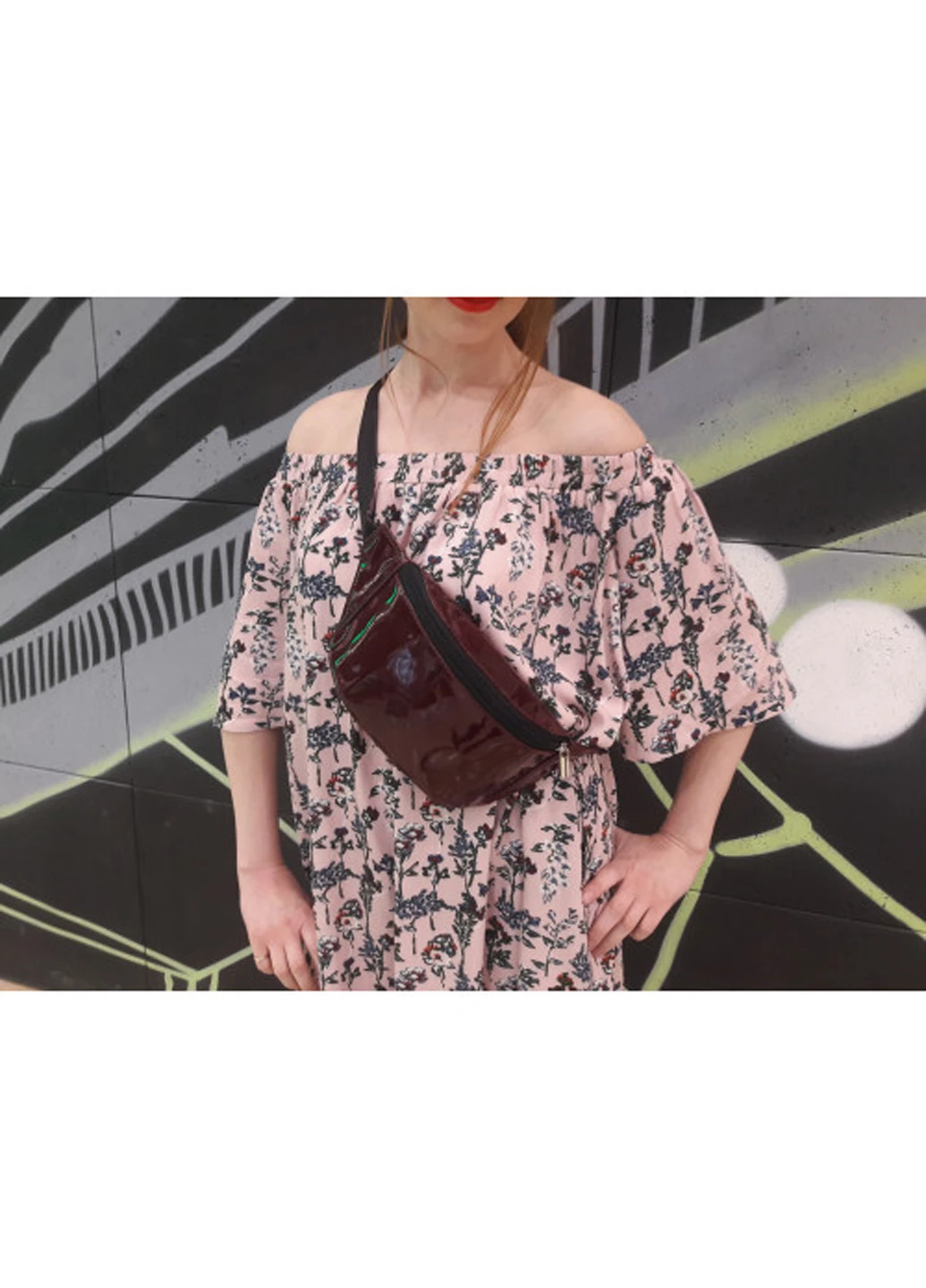 Женская сумка на пояс (бананка) 22х12х4 см Sambag (210478563)