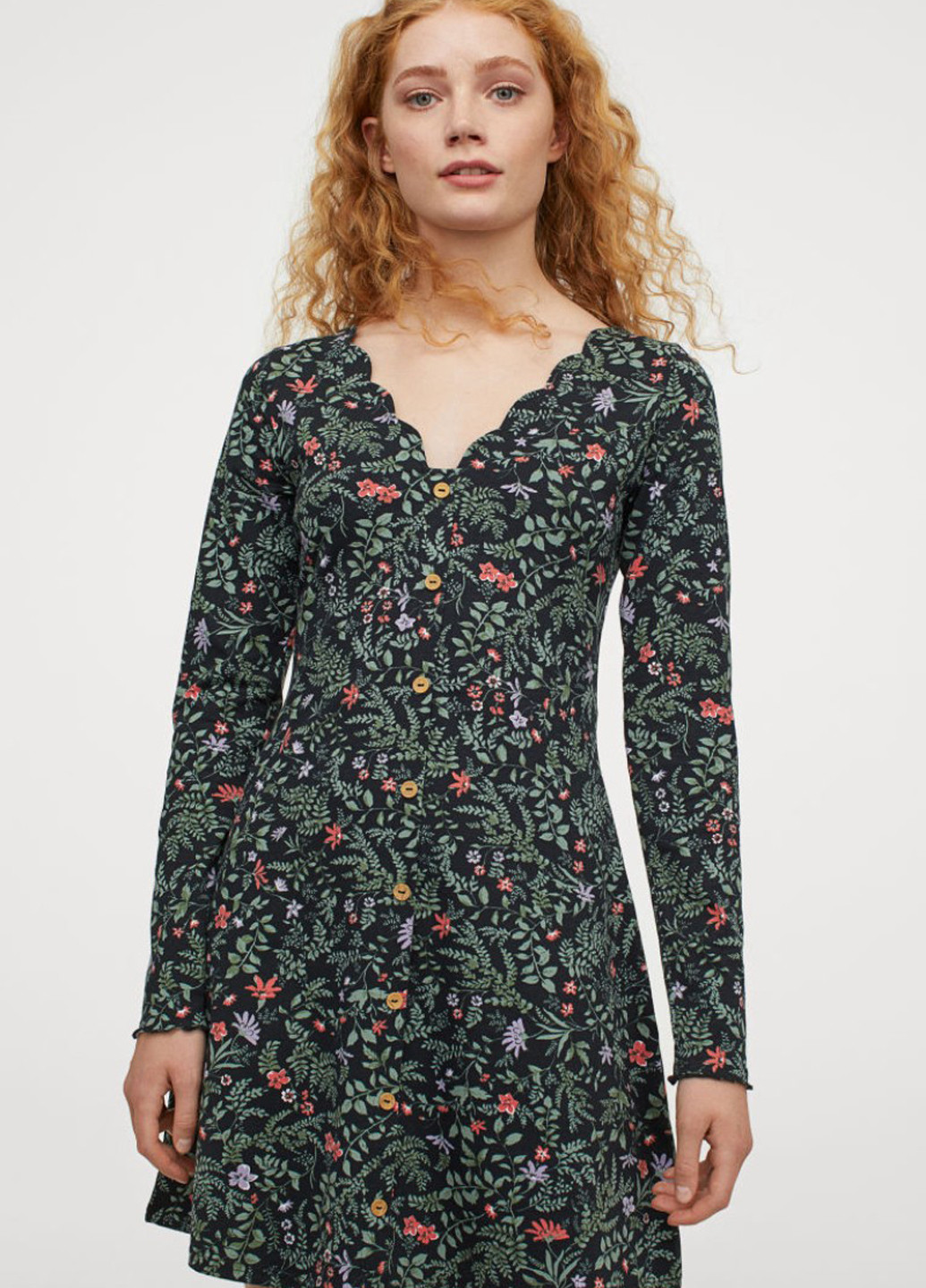 Комбінована кежуал сукня а-силует H&M колор блок