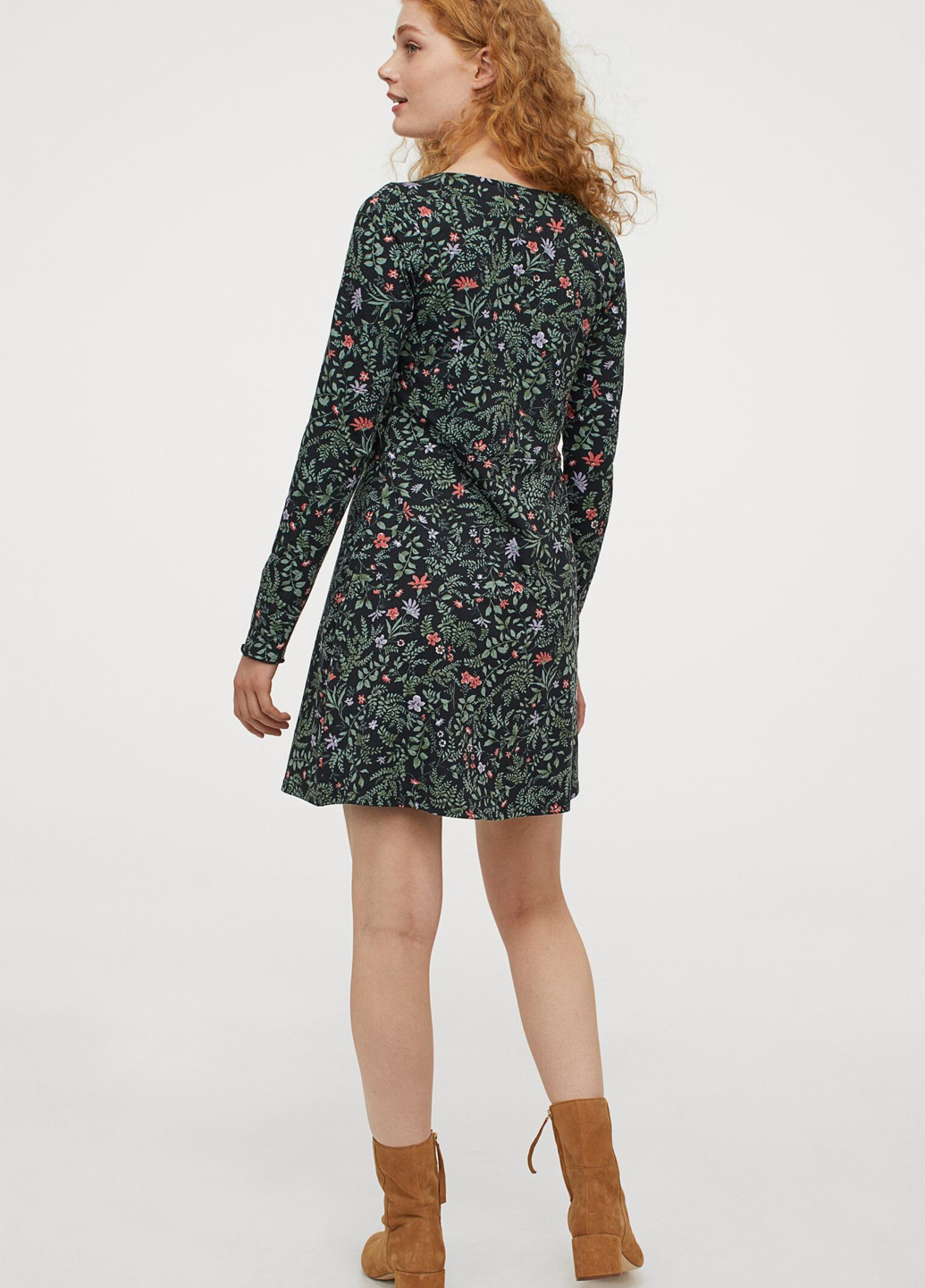 Комбінована кежуал сукня а-силует H&M колор блок