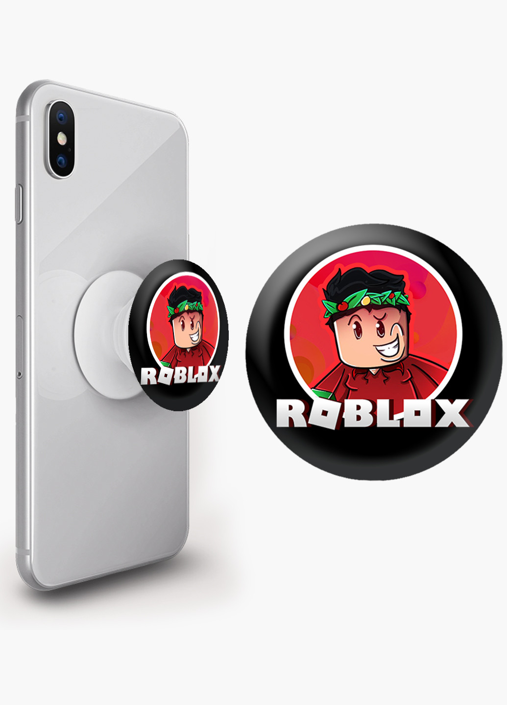Попсокет (Popsockets) держатель для смартфона Роблокс (Roblox) (8754-1225)  Черный MobiPrint (216748528) ? Цена 176 грн ? Купить в интернет-магазине  Каста ? Киев, Одесса, Харьков ? Доставка по всей Украине!(#216748528)