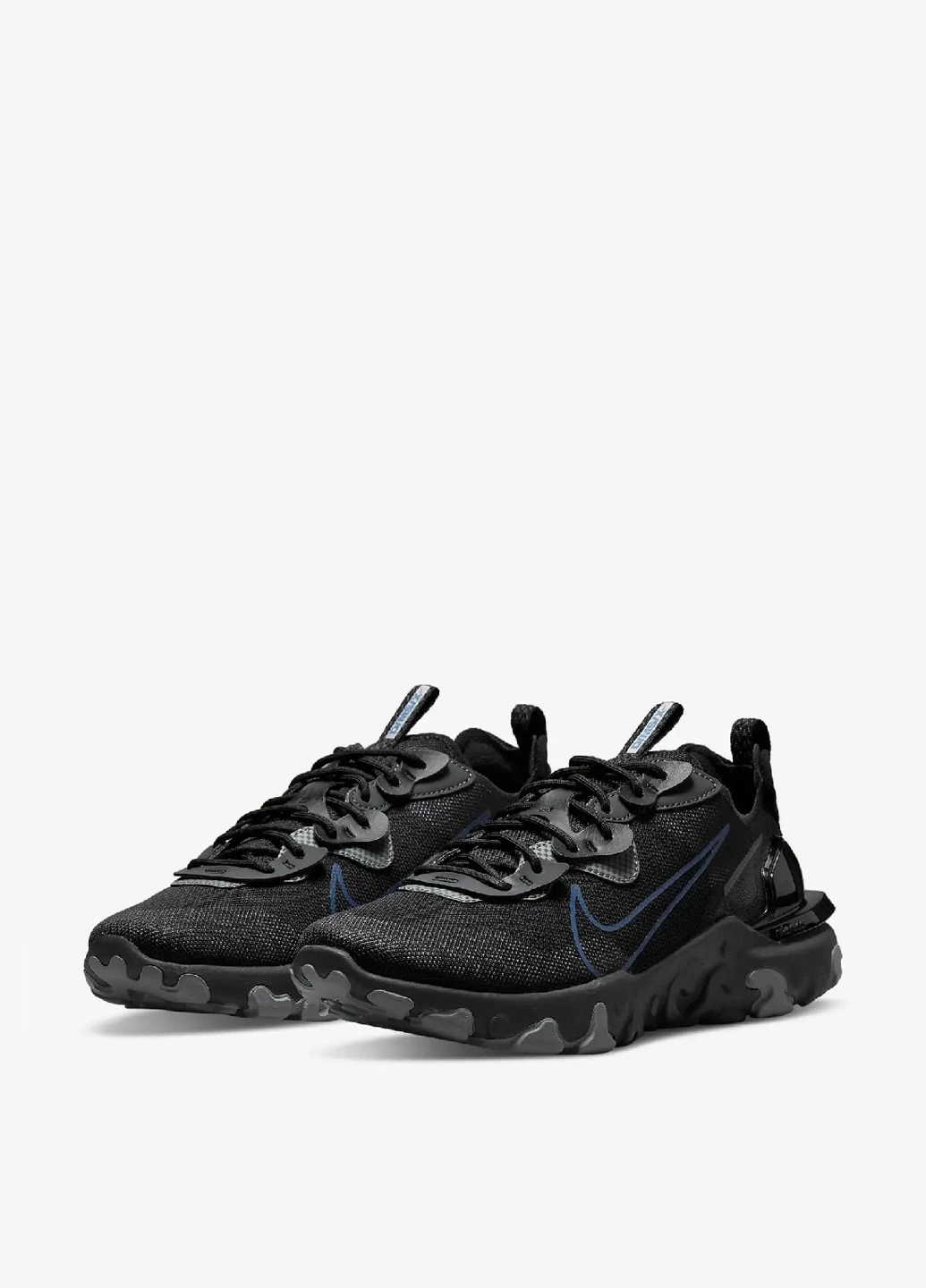 Чорні всесезон кросівки dv6491-001 Nike React Vision