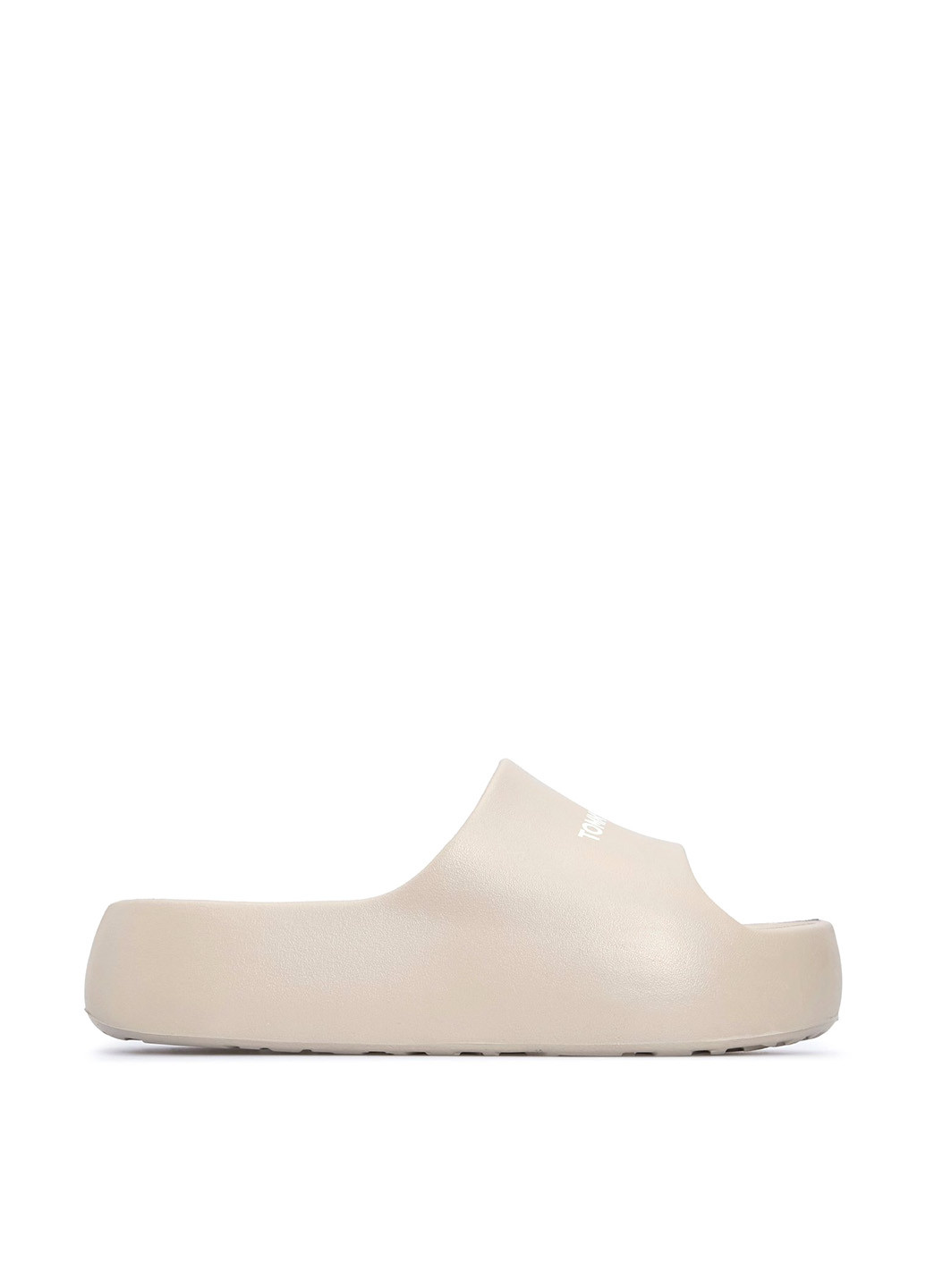 Светло-серые шлепанцы Tommy Jeans