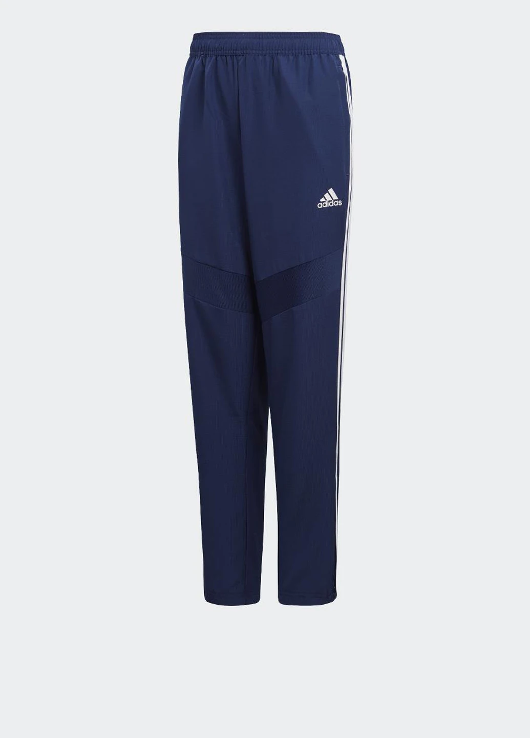 Темно-синие спортивные демисезонные зауженные брюки adidas