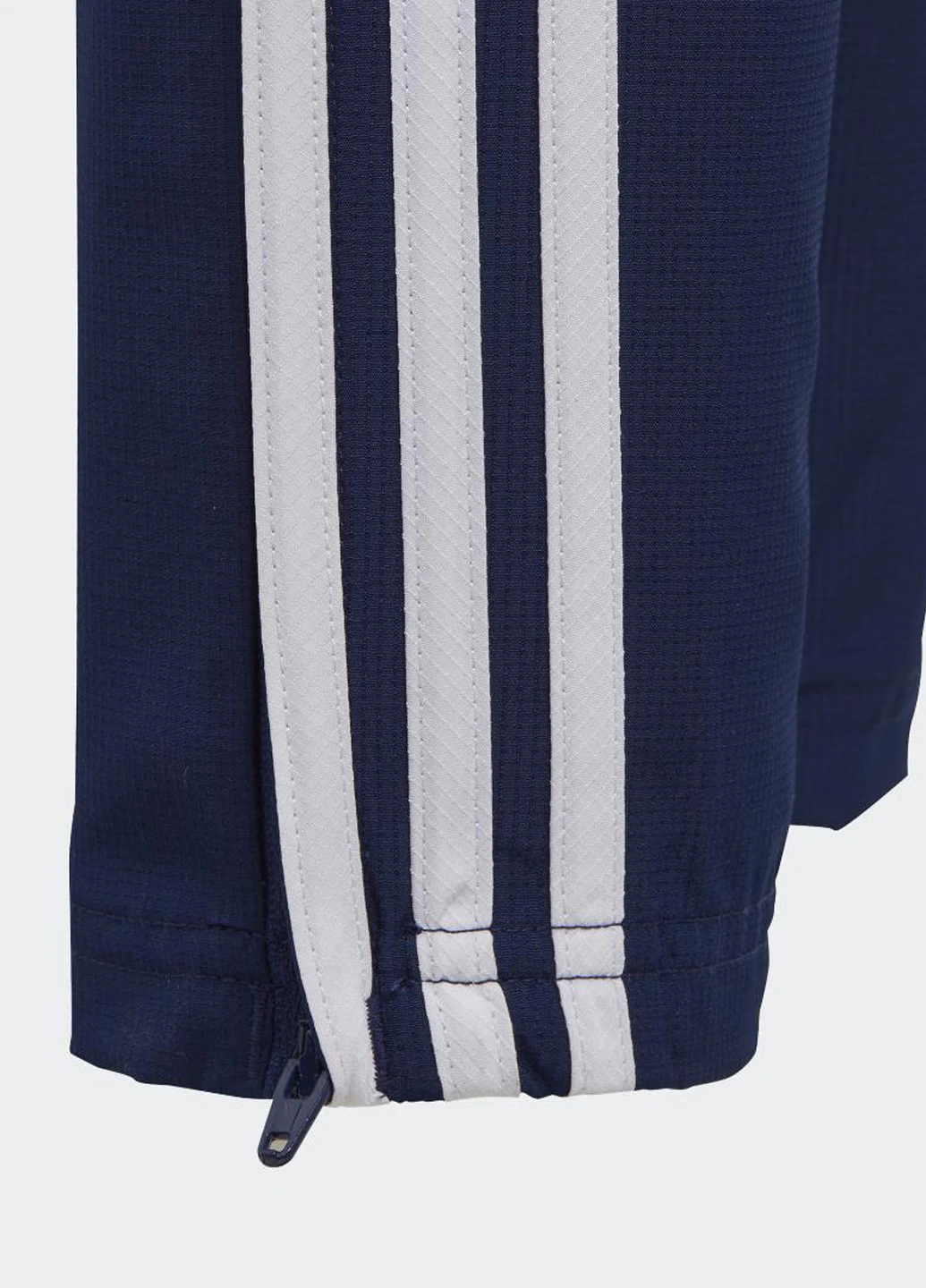Темно-синие спортивные демисезонные зауженные брюки adidas