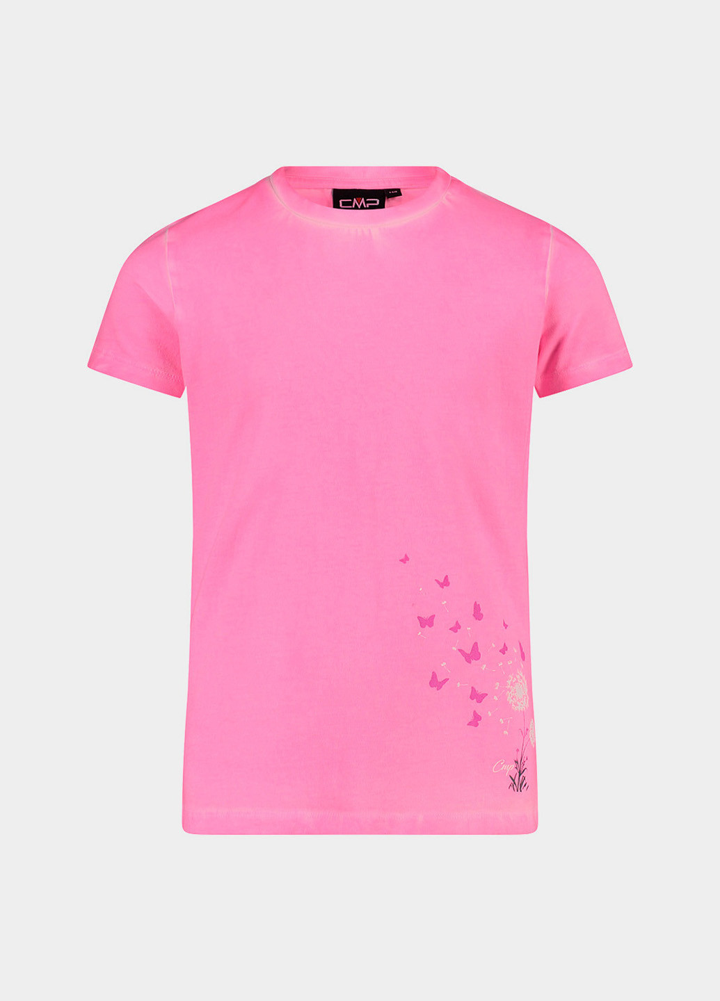 Розовая демисезонная футболка CMP G T-SHIRT