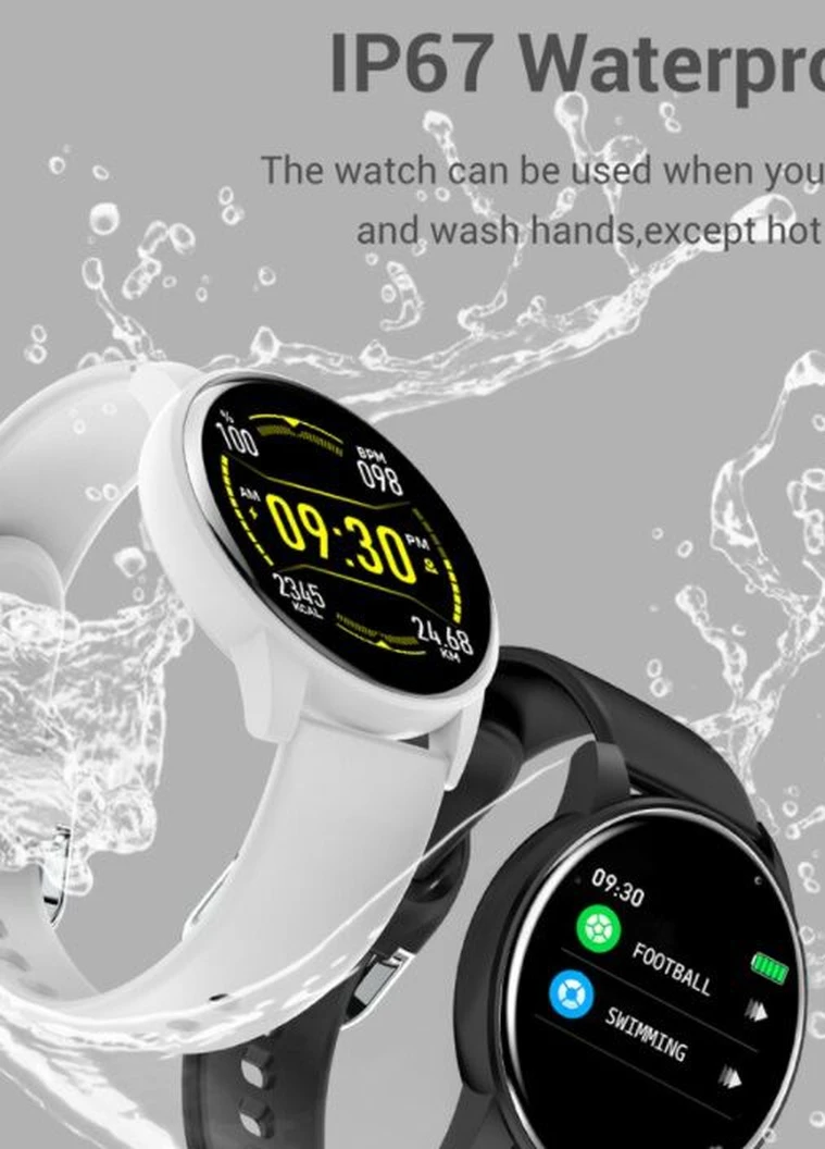 Розумні розумні годинник Smart Lige White Snow кварцові спортивні, розумні UWatch (226691187)