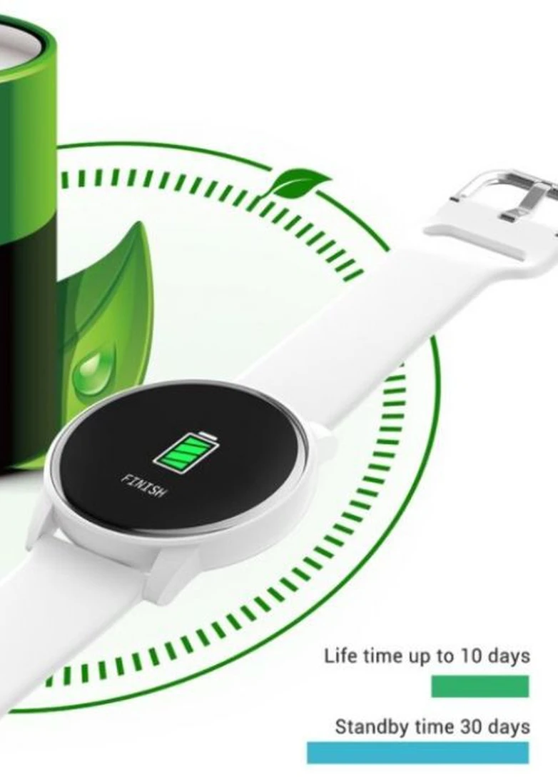 Розумні розумні годинник Smart Lige White Snow кварцові спортивні, розумні UWatch (226691187)