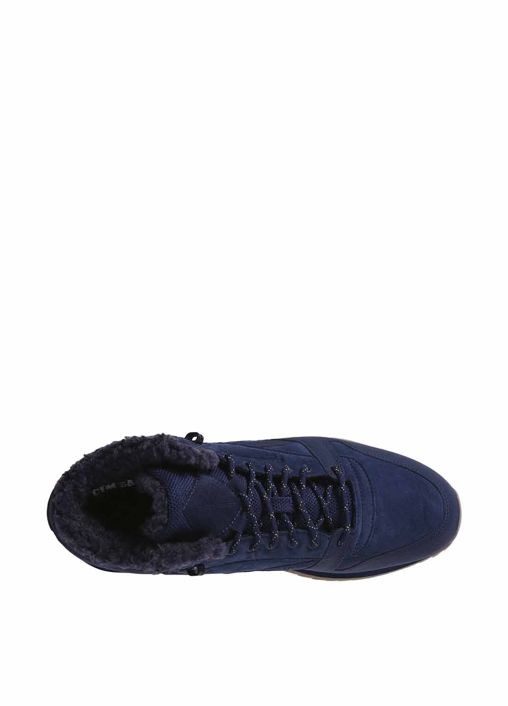 Темно-синие зимние кроссовки Reebok