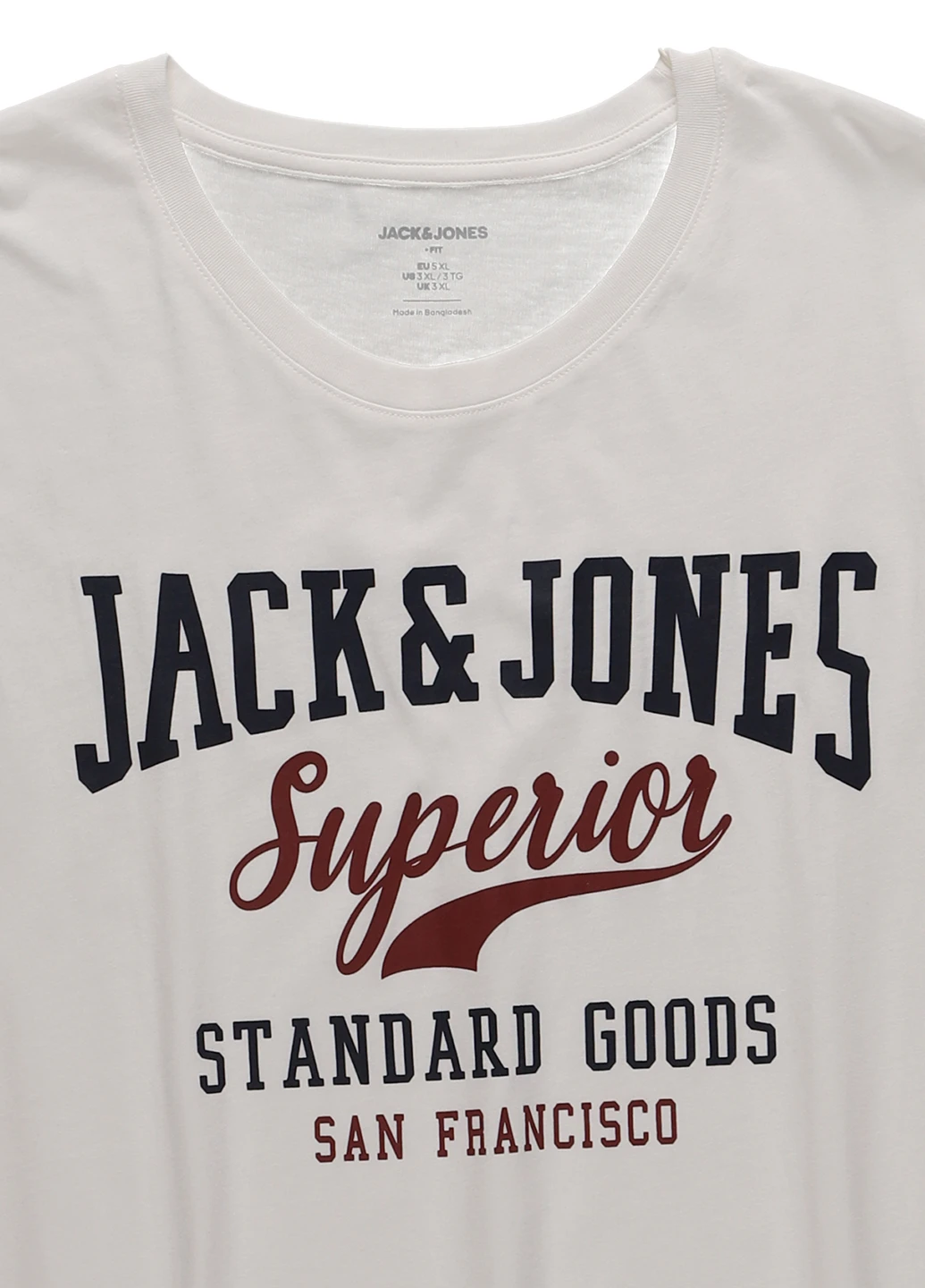 Біла футболка Jack & Jones