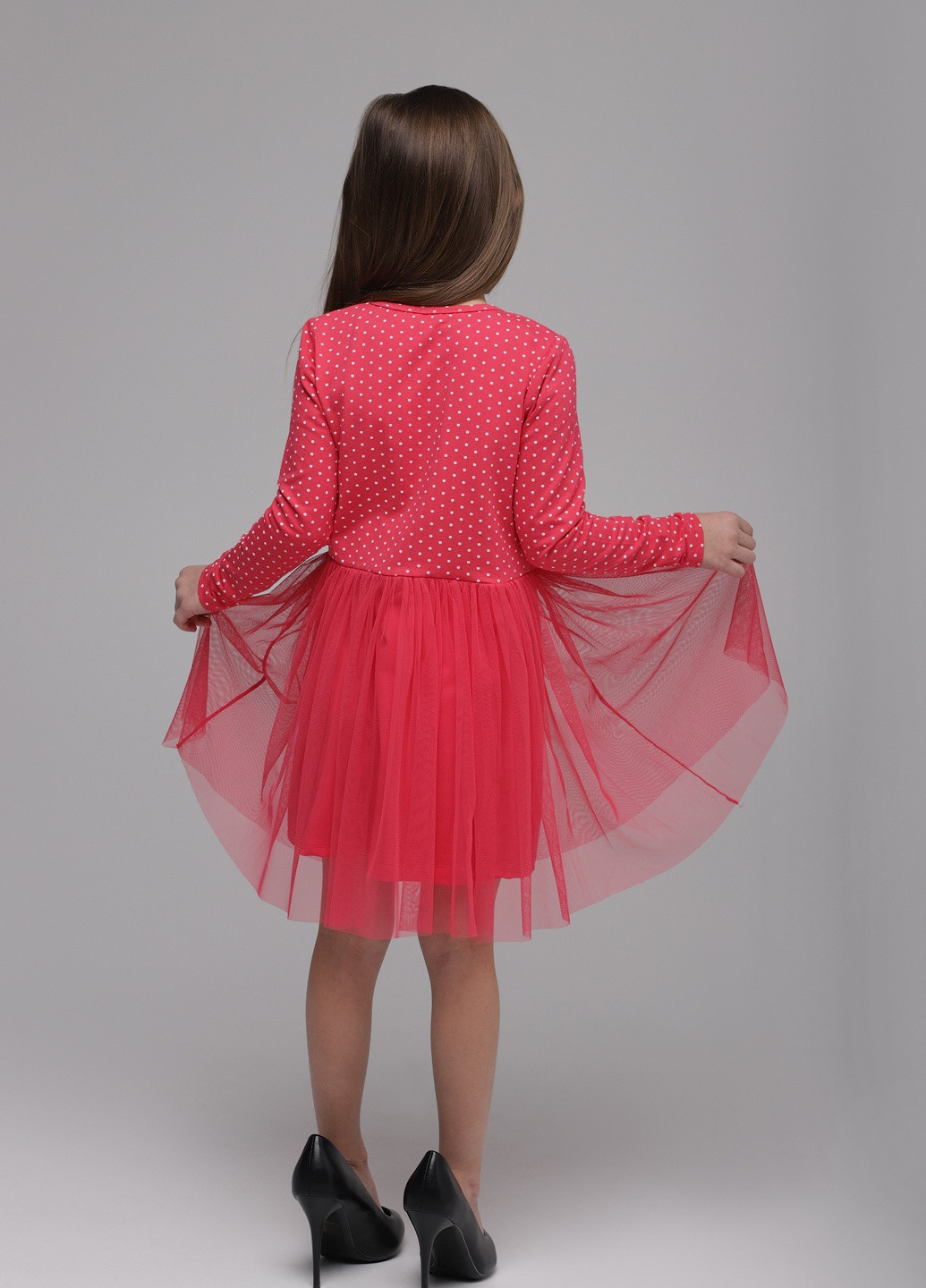 Малиновое платье Pop Fashion (255702026)