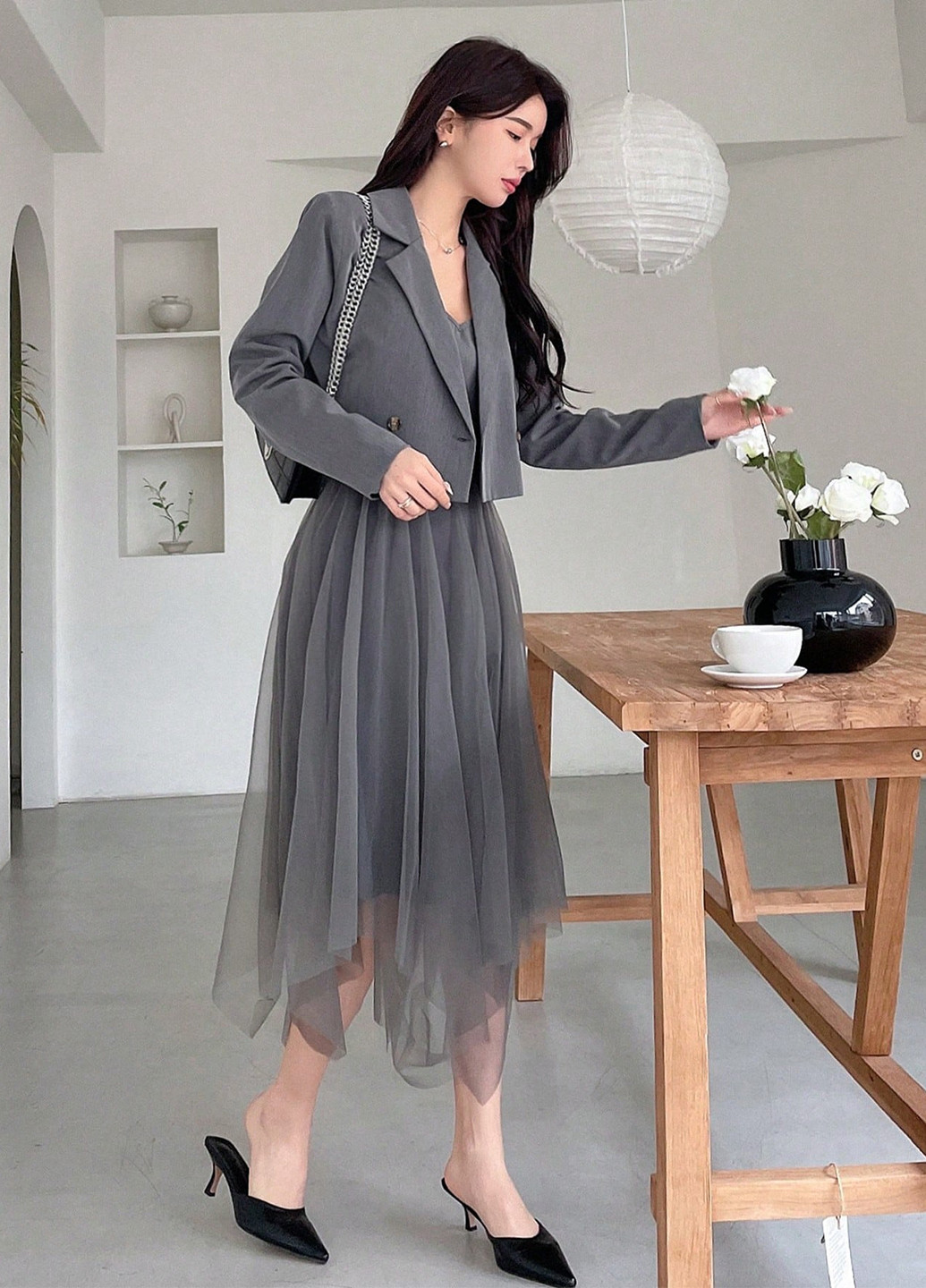 Костюм (жакет, платье) SHEIN (340648652)