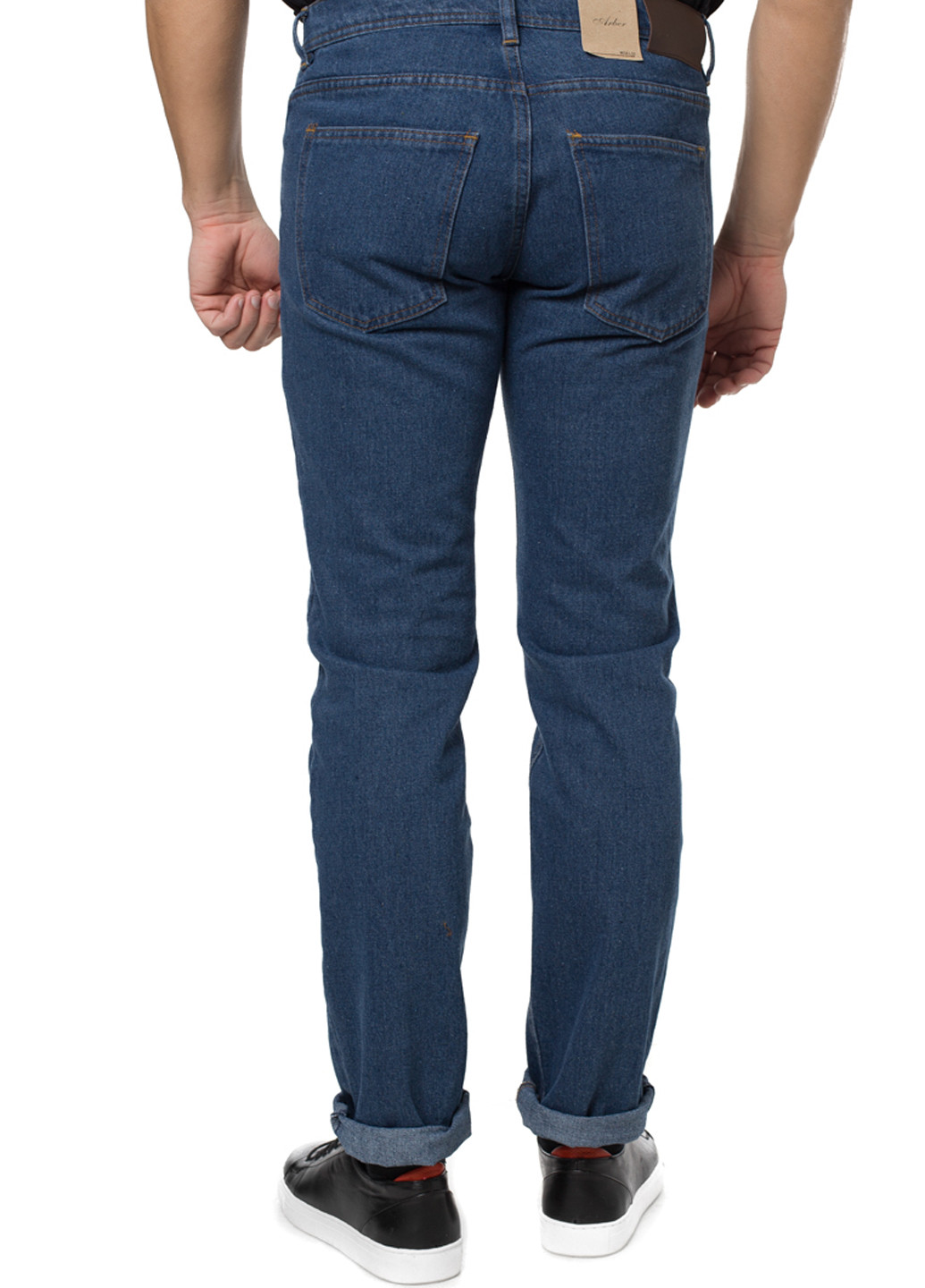 Темно-синие демисезонные джинсы Arber