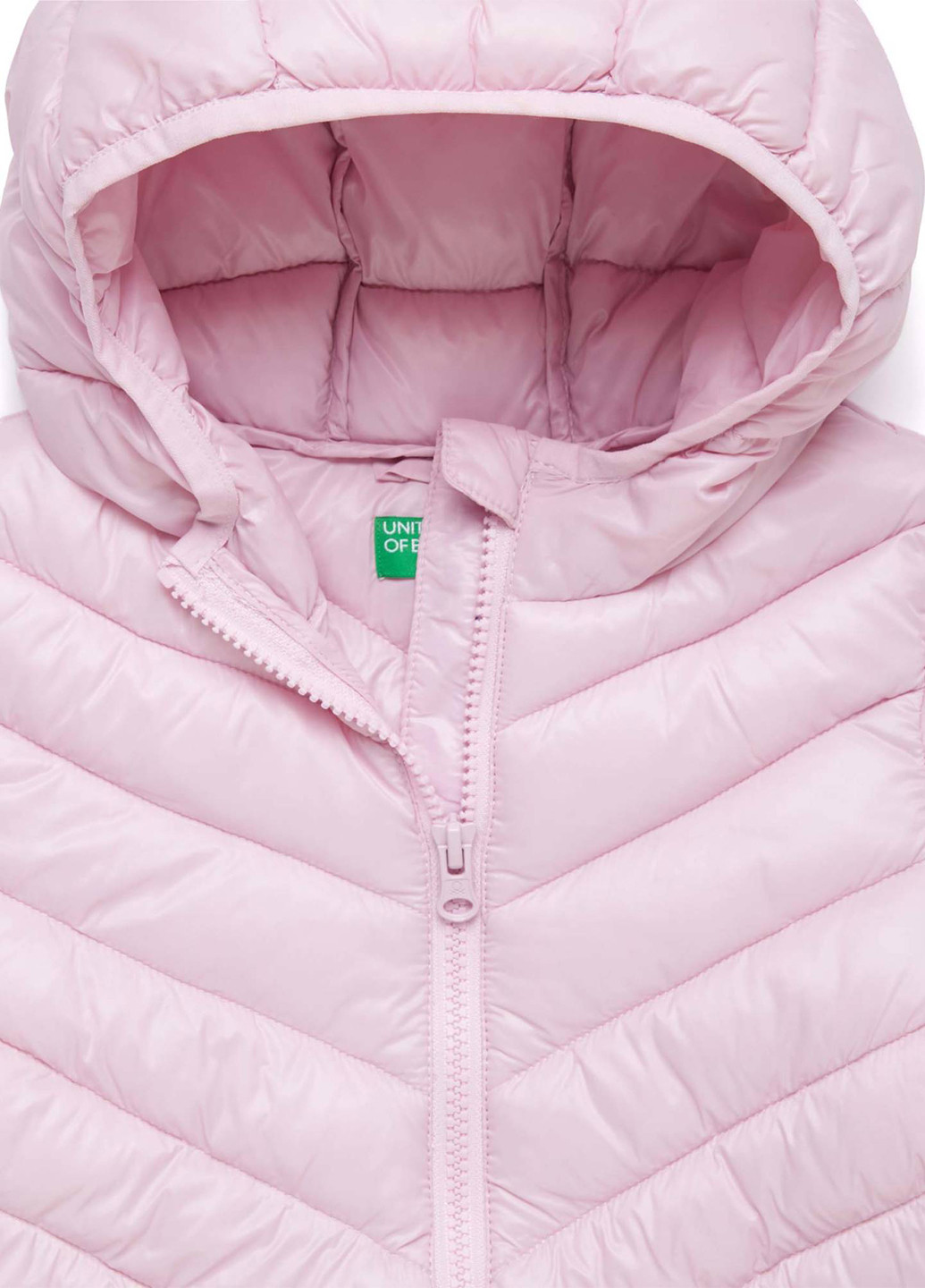 Світло-рожева демісезонна куртка United Colors of Benetton