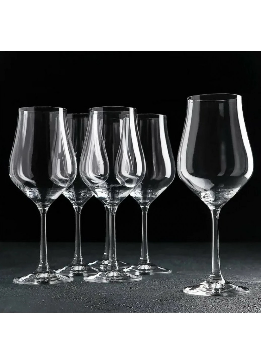 Бокалы Tulipa 550мл для вина 6шт Bohemia (252788285)