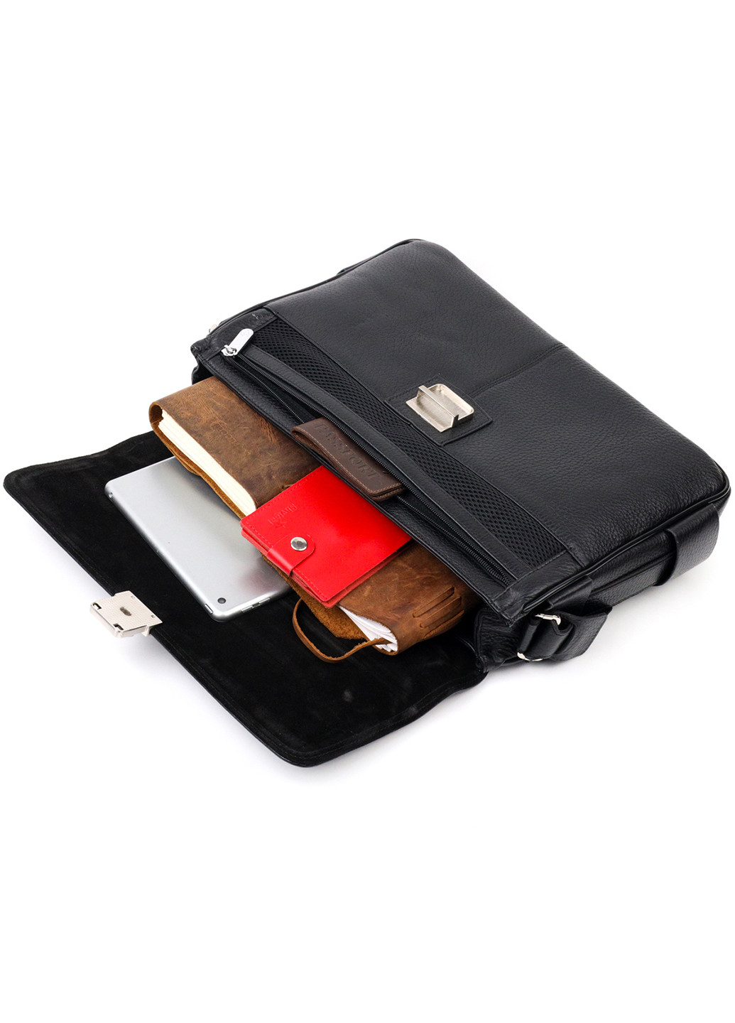 Классический мужской портфель 37х26х8 см Karya (254595317)