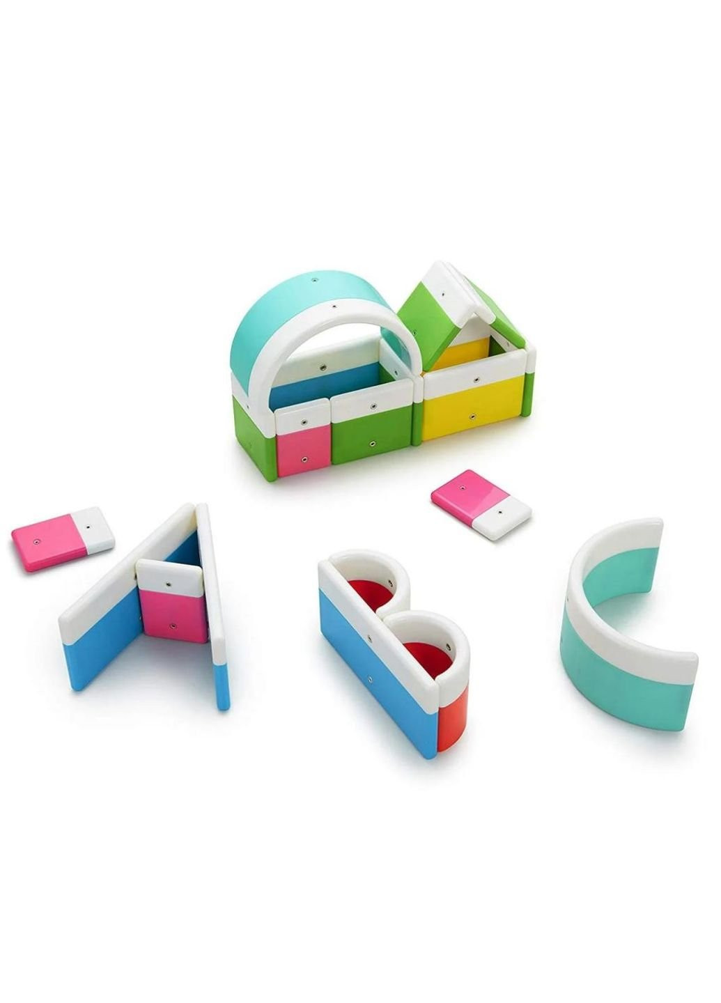Розвиваюча іграшка магнітна Азбука в наборі 20 блоків (10454) Kid O (254078640)