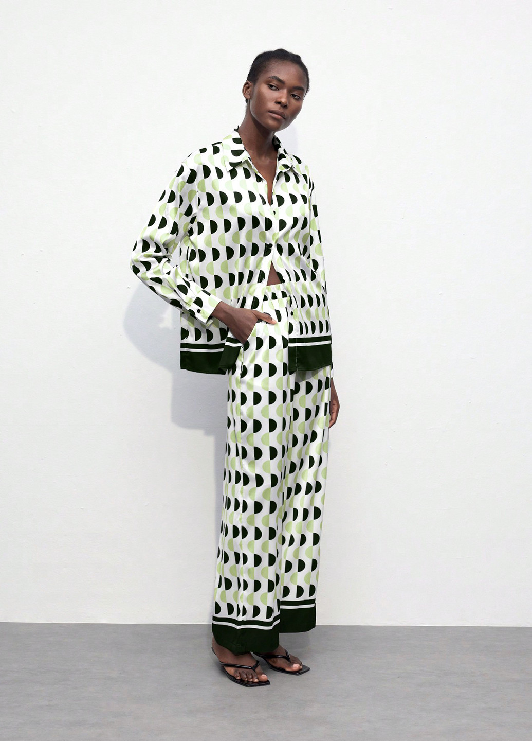 Комбінована блуза SHEIN