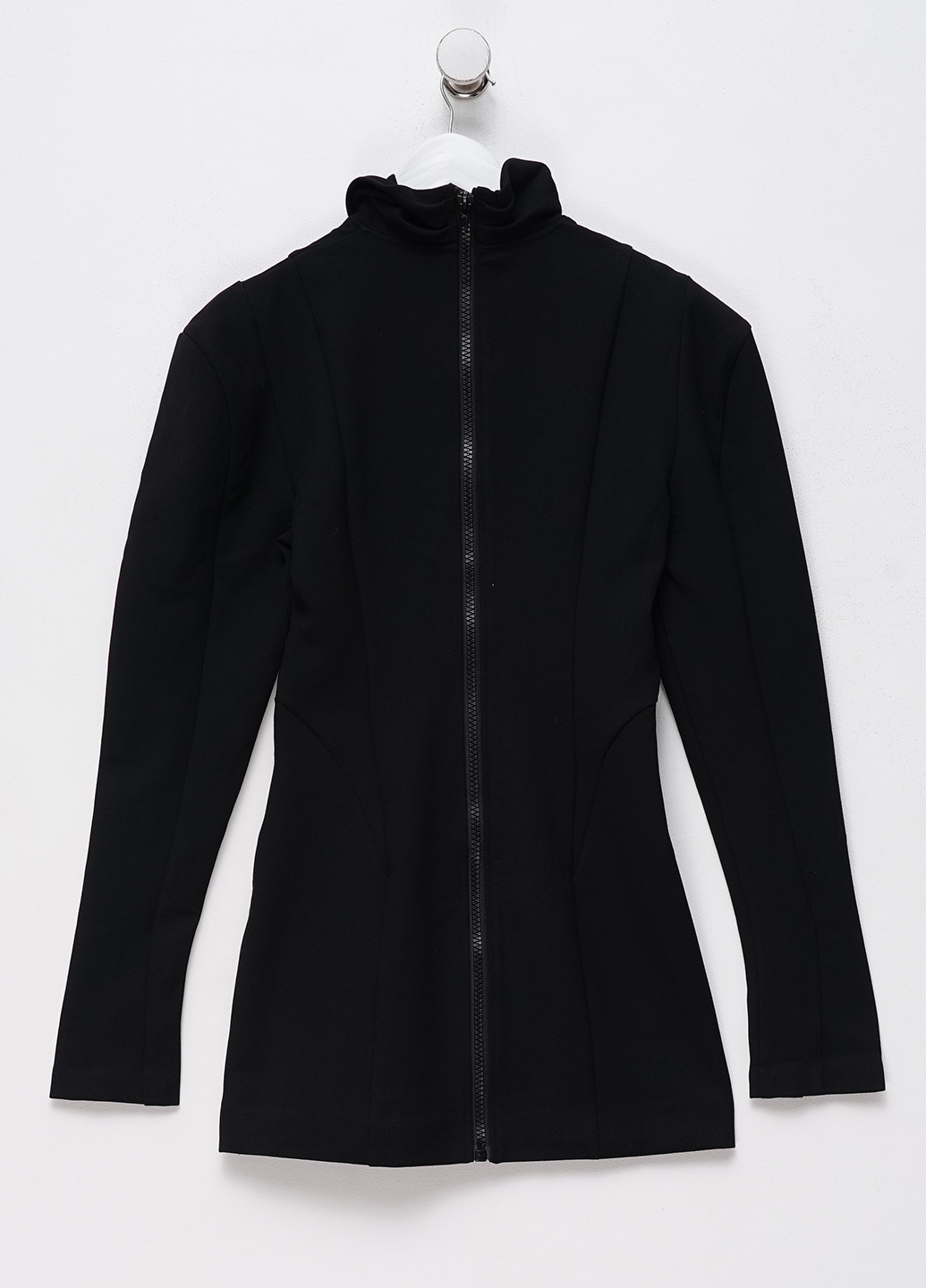 Черное кэжуал платье силуэтная H&M Studio однотонное