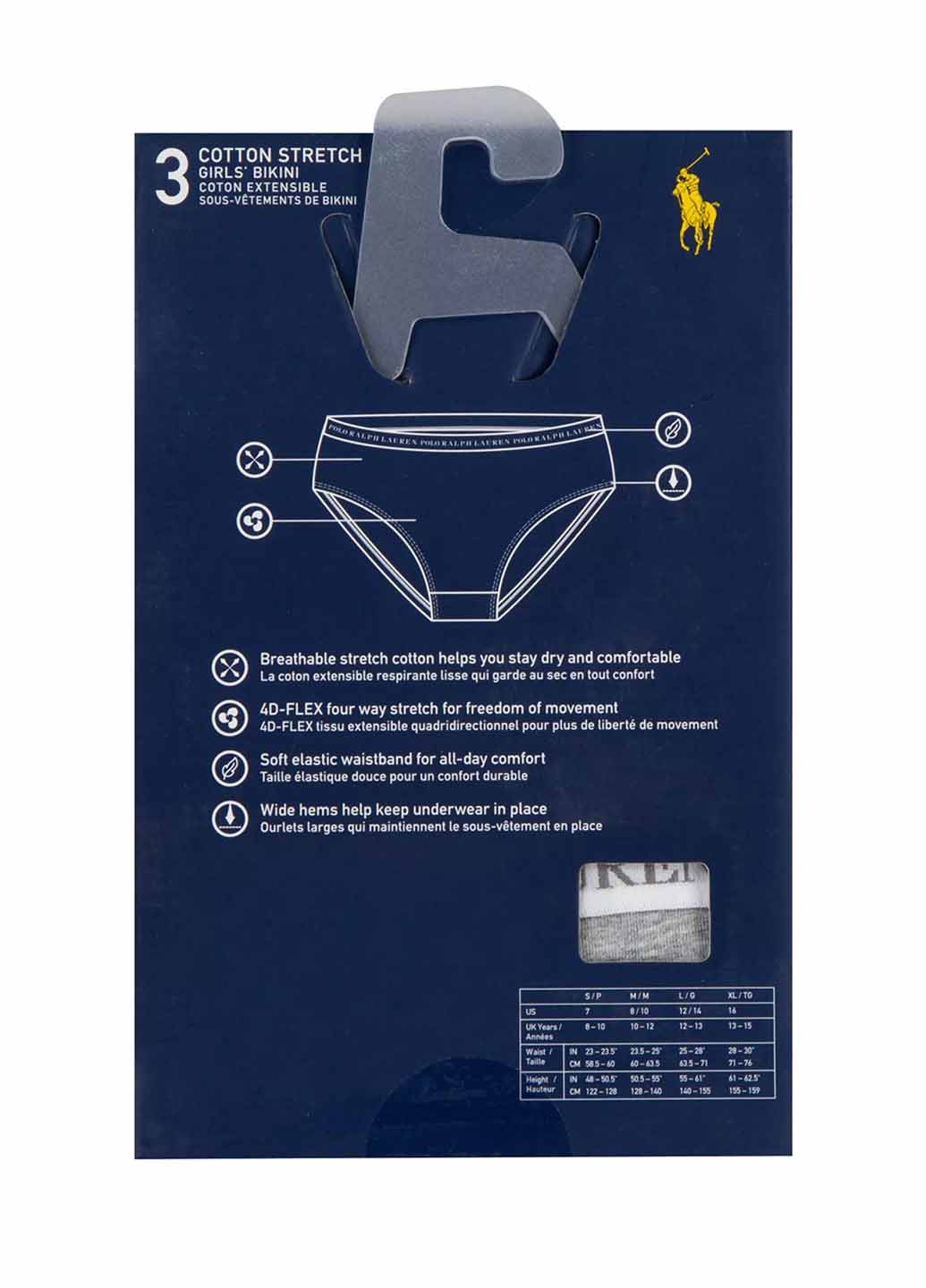 Трусики (3 шт.) Ralph Lauren (367242896)